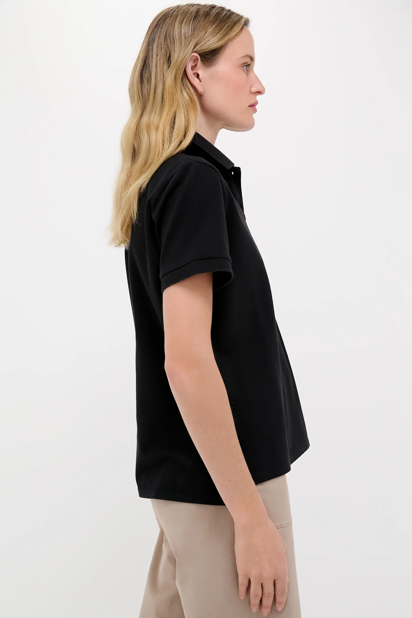 Black Pique Pique Murray Classic Polo - Image 4
