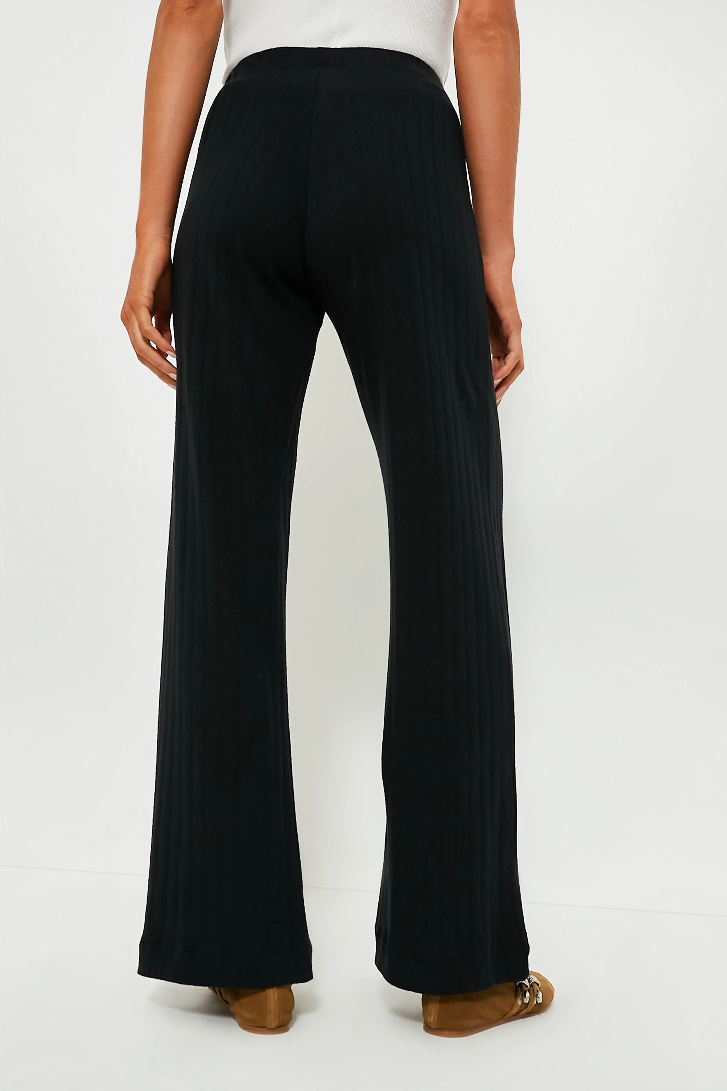 Black Pointelle Boxer Pant - Image 4