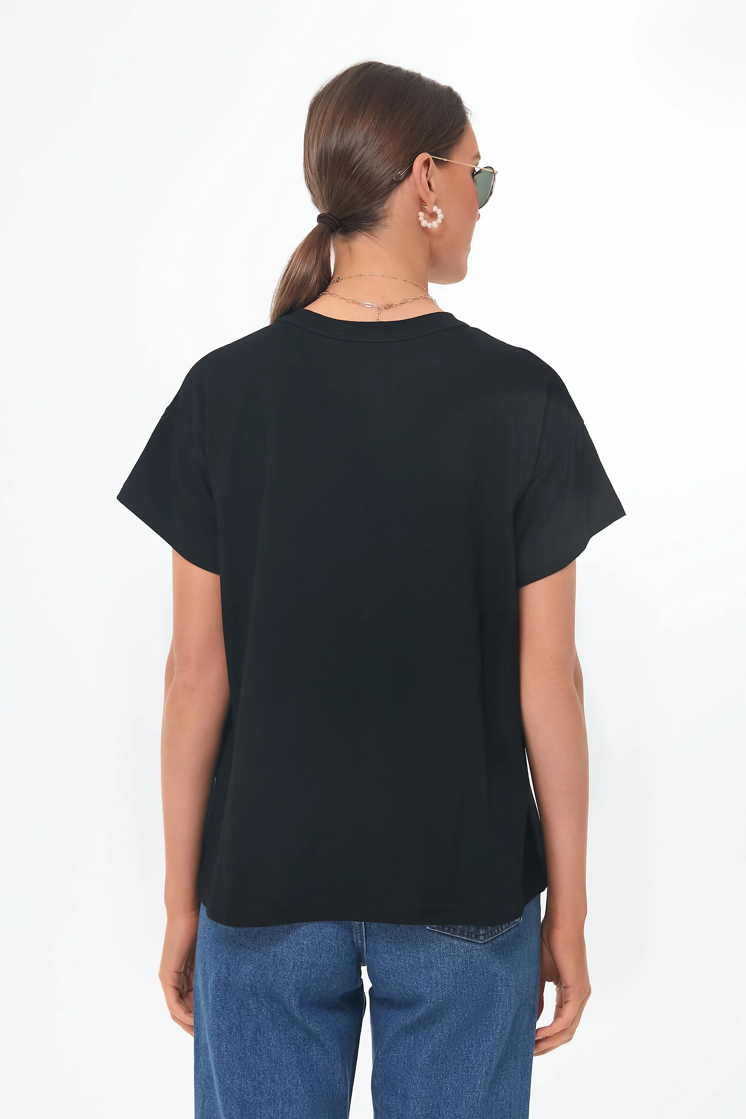 Black Presley Boyfriend Tee - Image 4