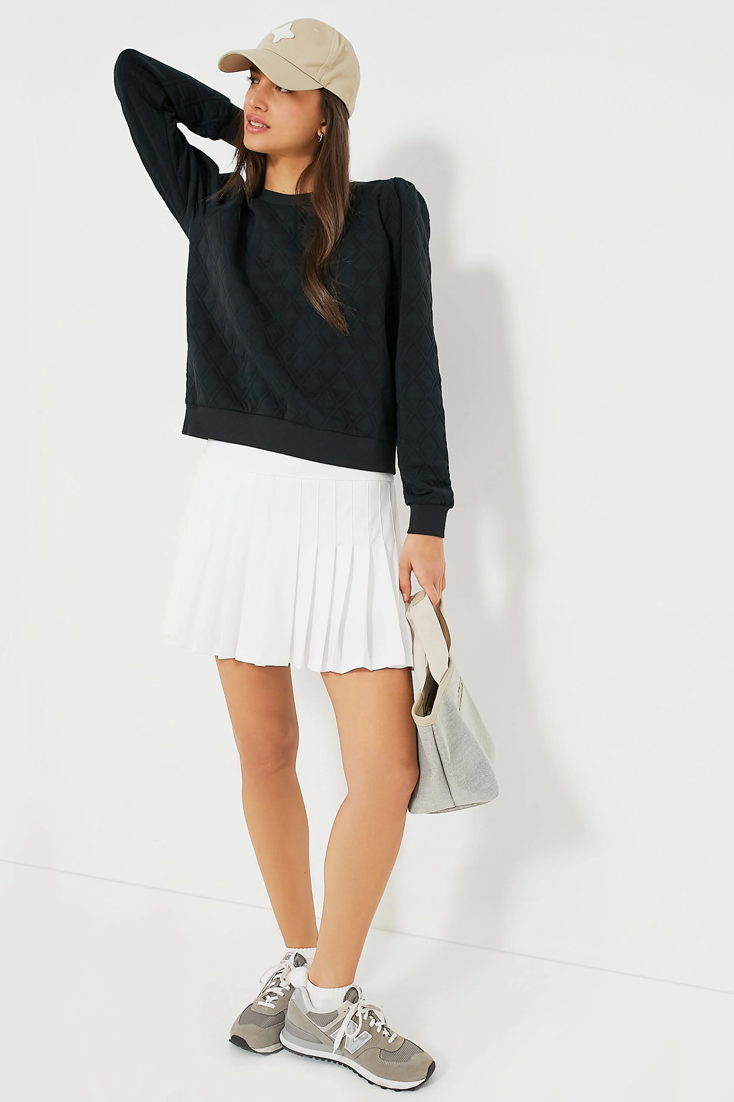 Black Puff Sleeve Campbell Pullover - Image 7