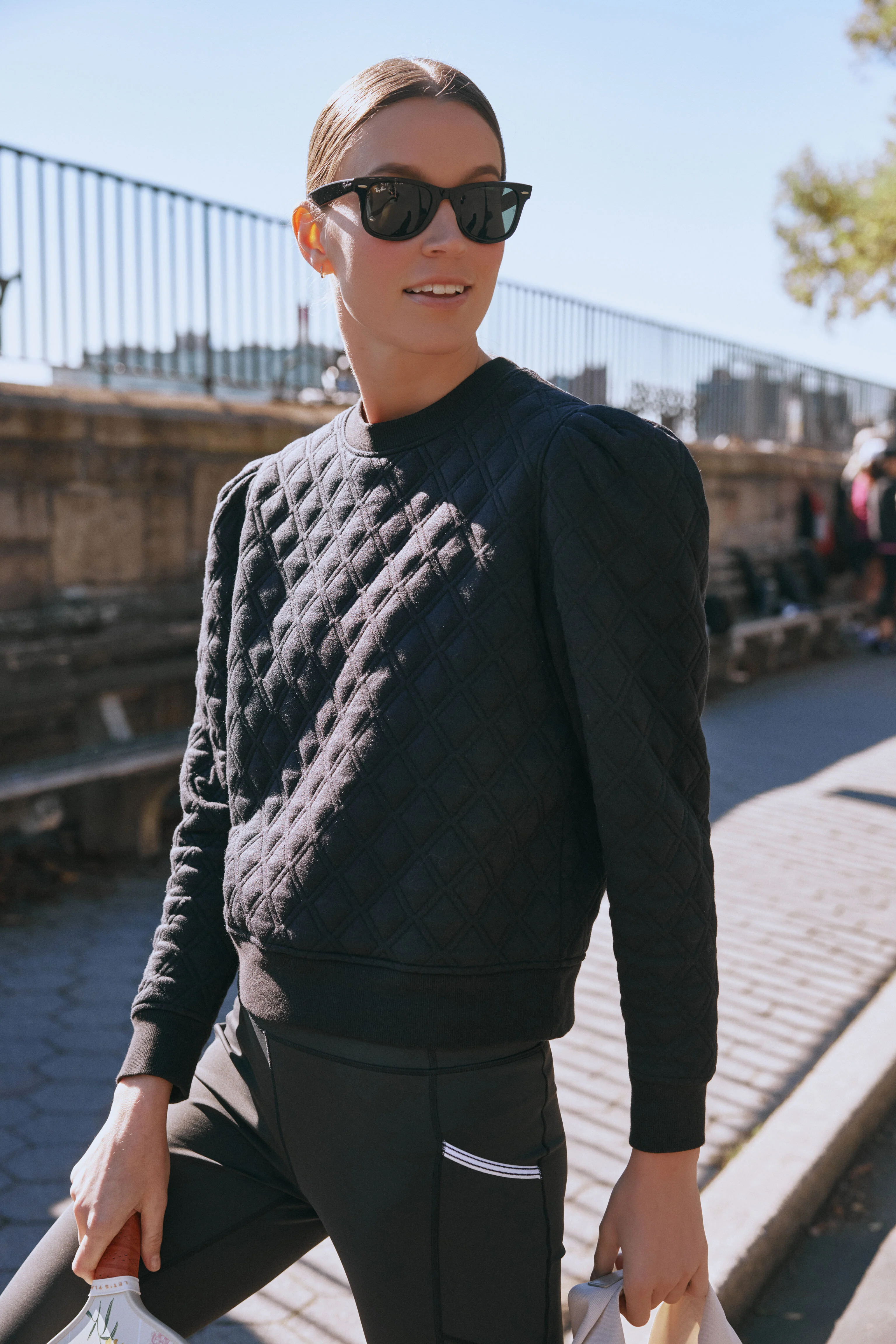 Black Puff Sleeve Campbell Pullover - Image 8