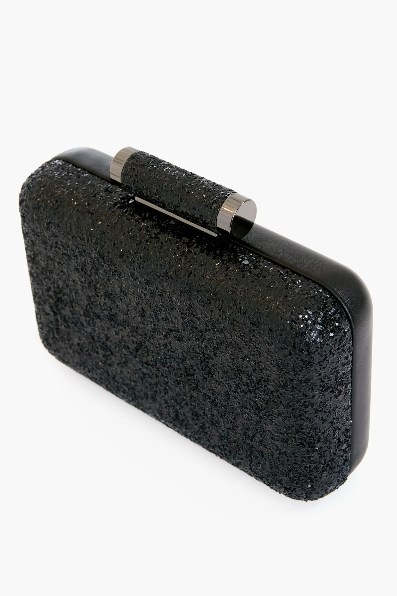 Black Rosie Glitter Clutch - Image 4