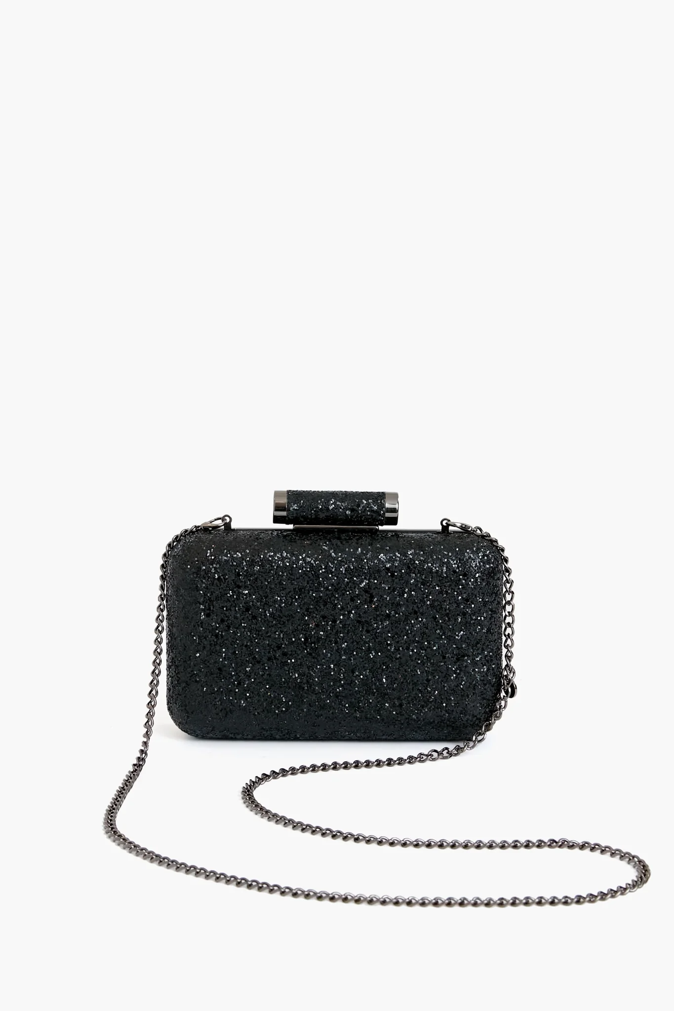 Black Rosie Glitter Clutch - Image 5