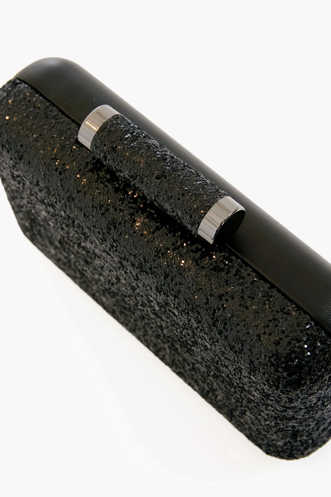 Black Rosie Glitter Clutch - Image 6