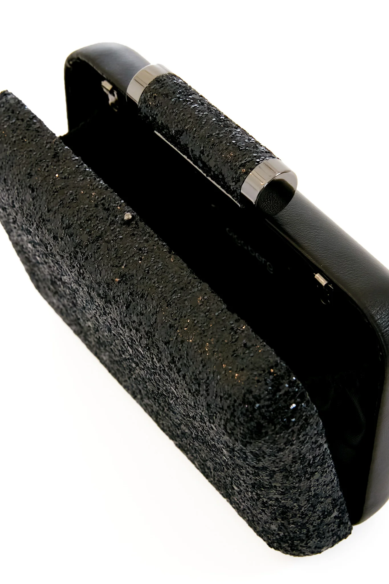 Black Rosie Glitter Clutch - Image 7