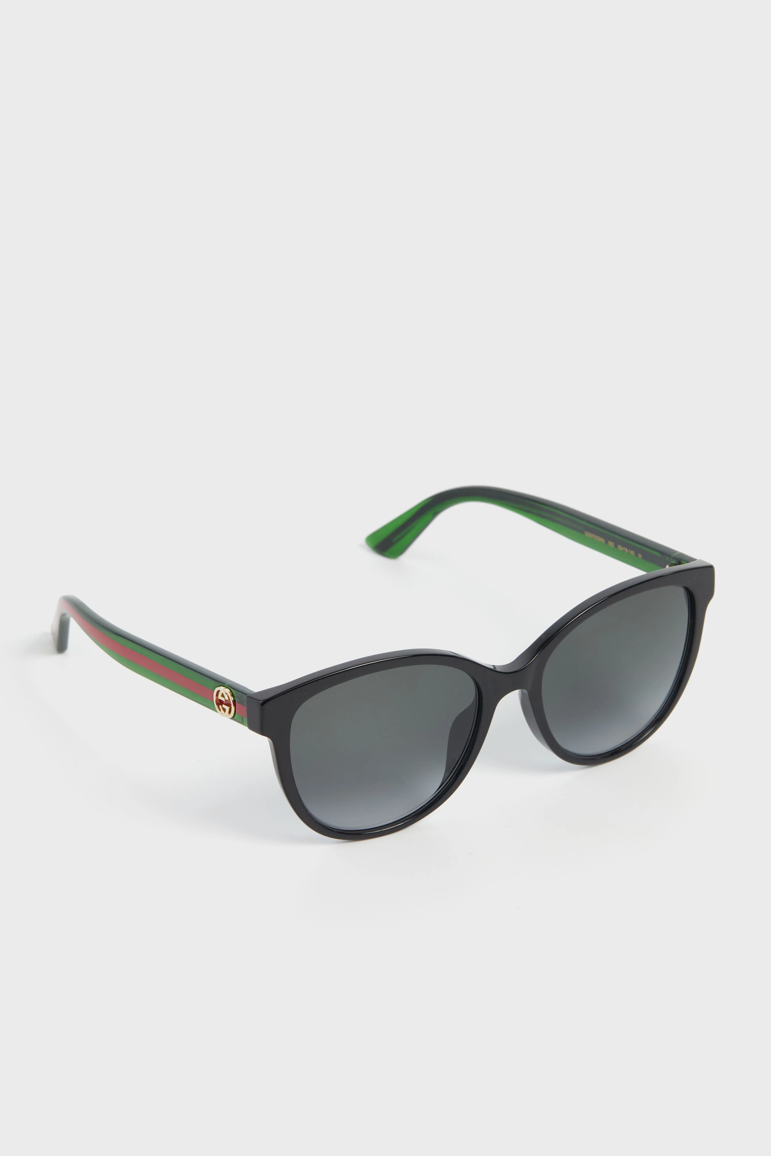 Black Round Frame Sunglasses - Image 4