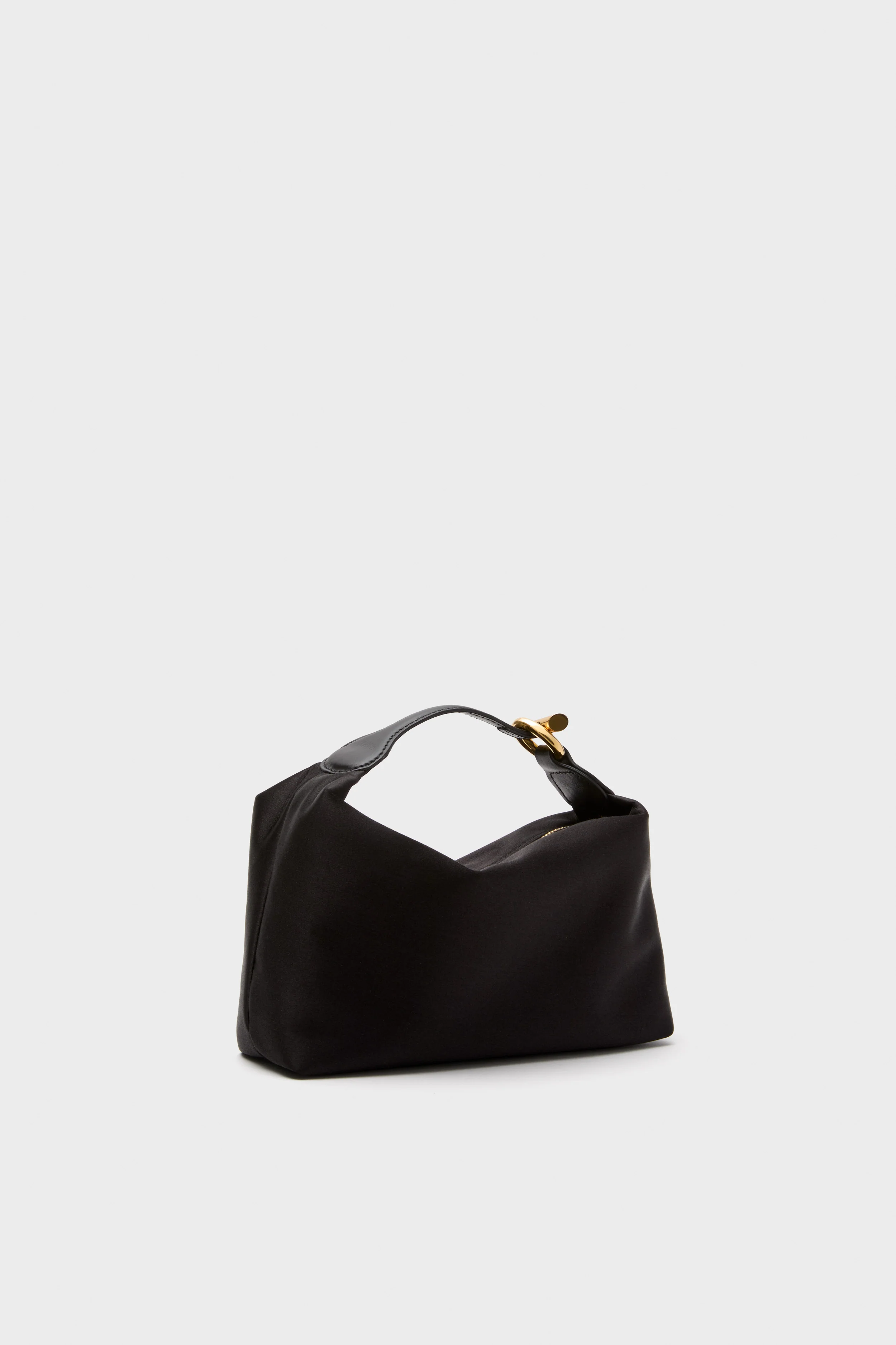 Black Satin Micro Pillow Pouch - Image 5
