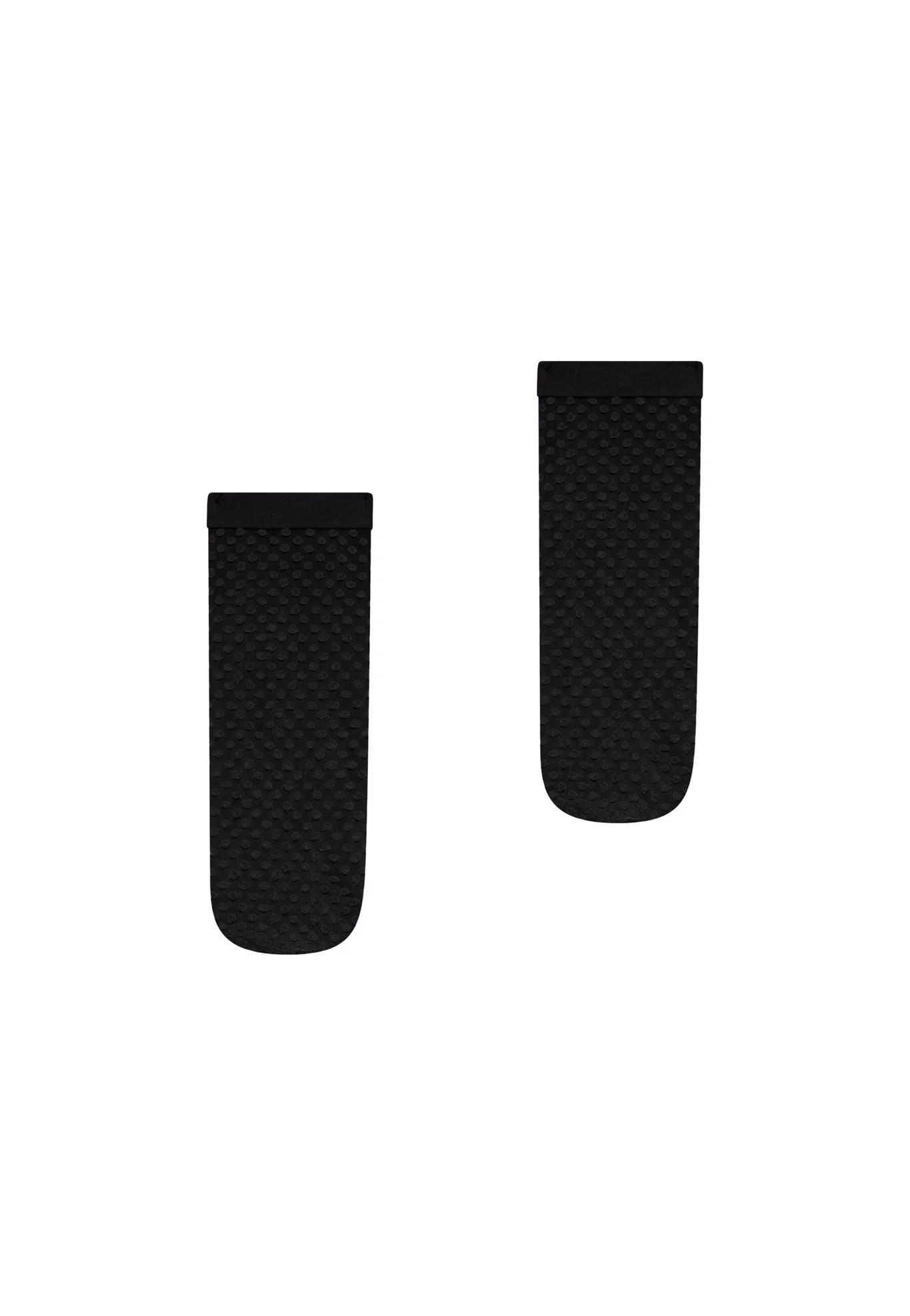 Black Satin Touch Dots Socks - Image 5