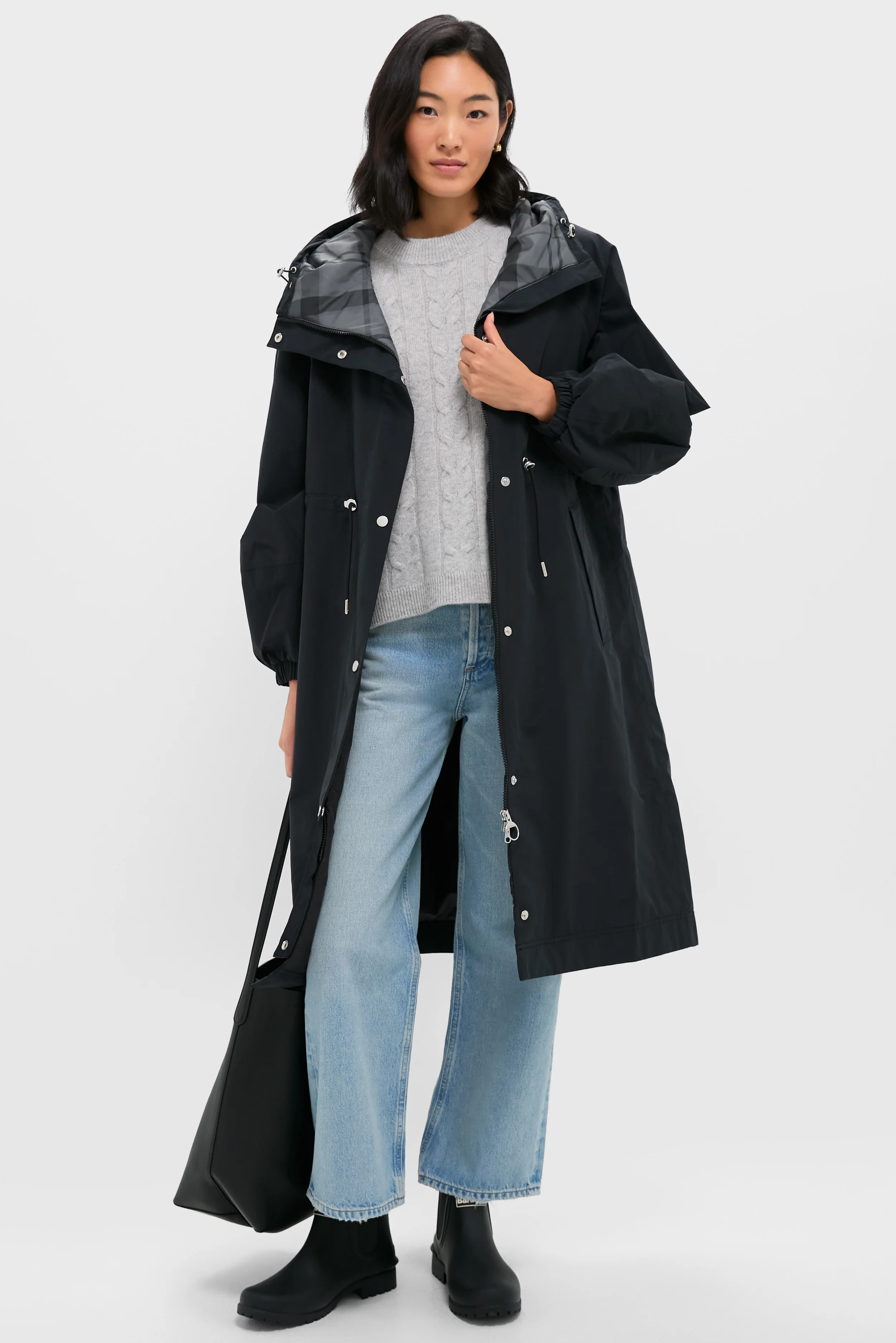 Black Sidney Waterproof Parka - Image 2