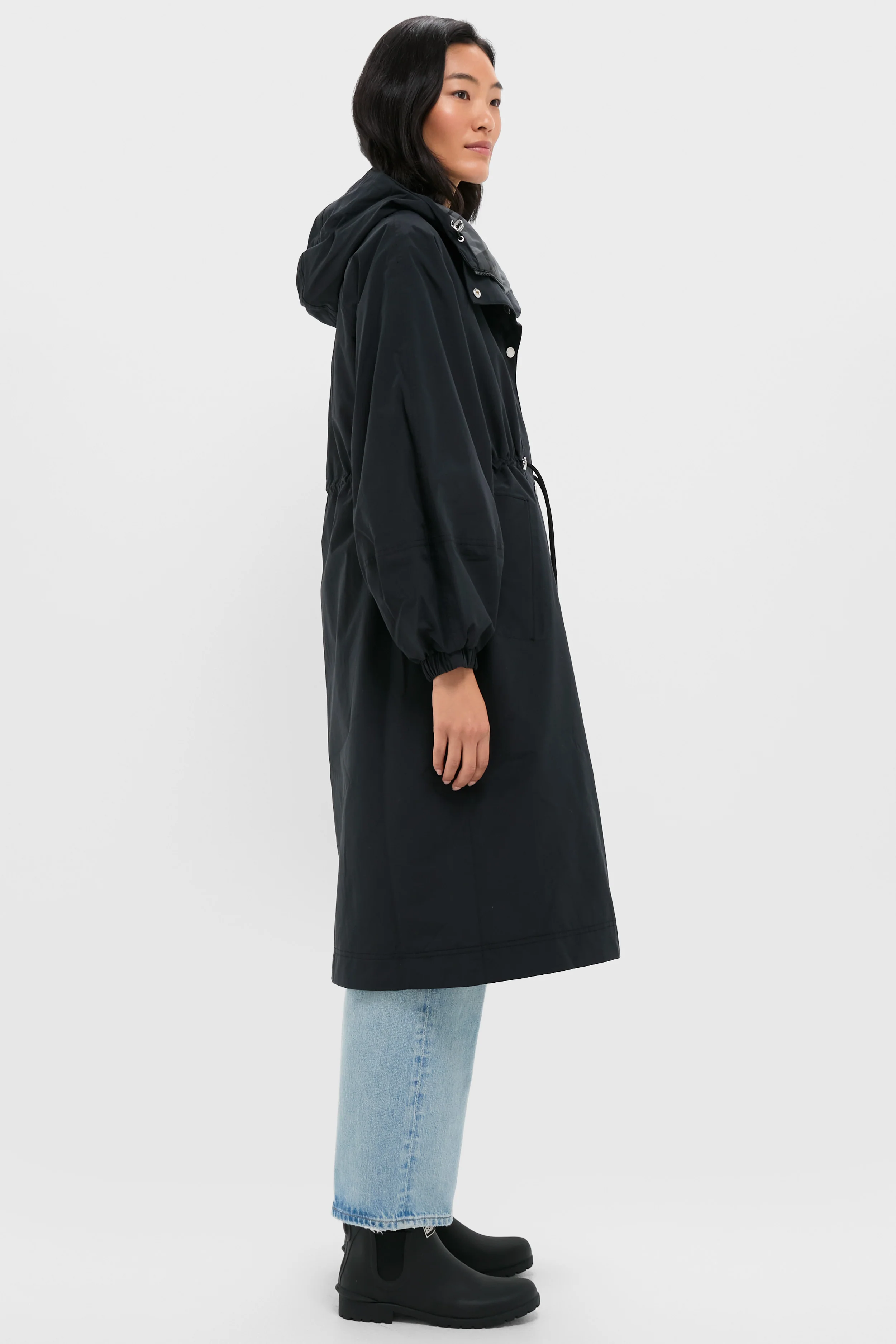 Black Sidney Waterproof Parka - Image 3