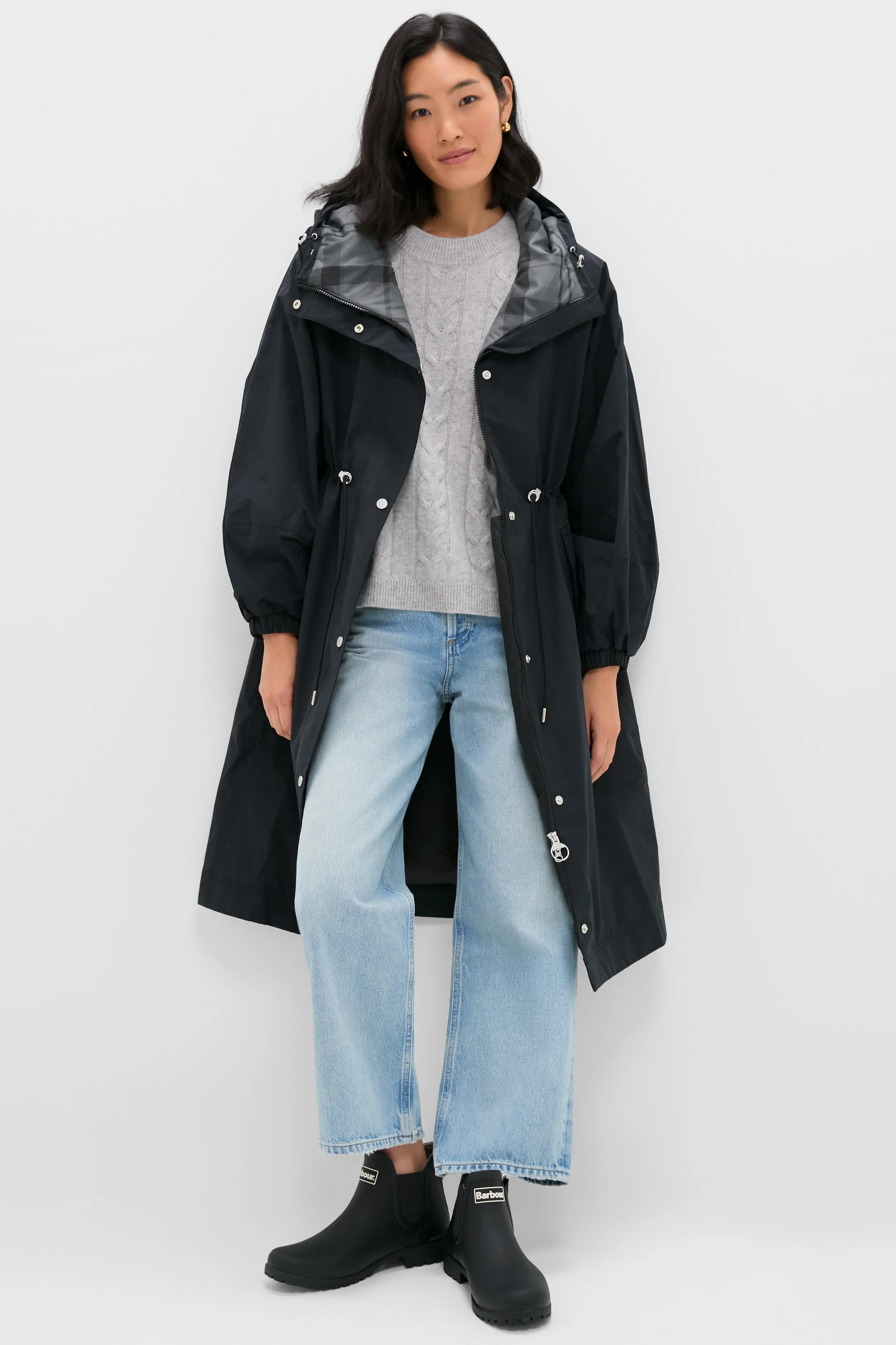 Black Sidney Waterproof Parka - Image 6