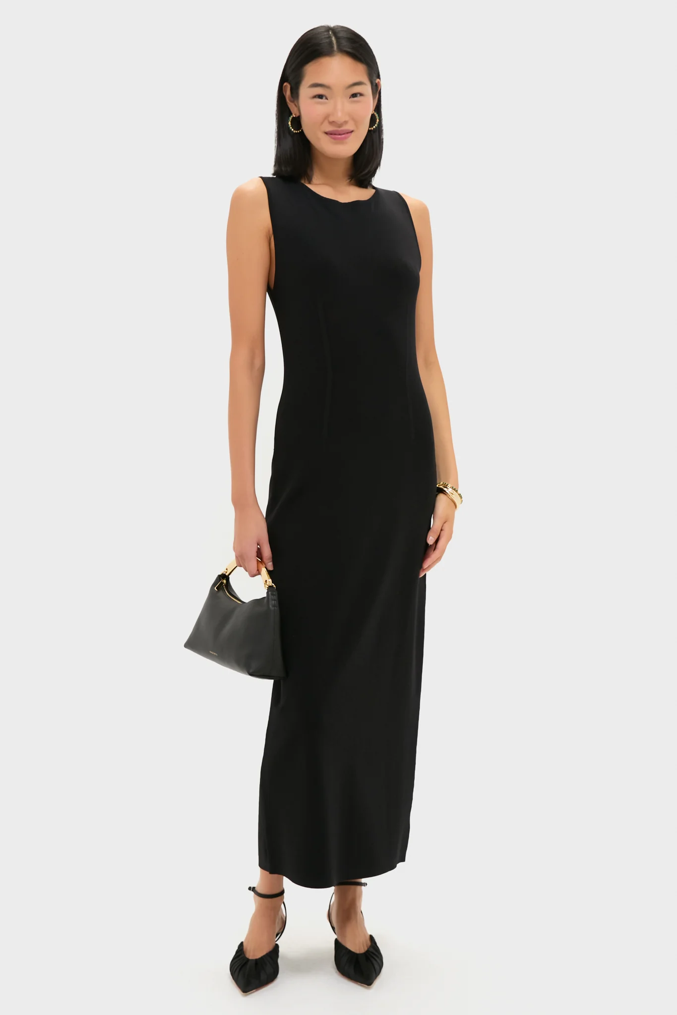 Black Kingston Knit Dress - Image 2