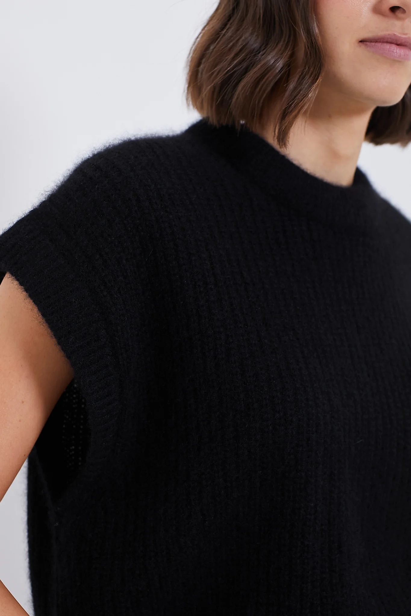 Black Softest Olivia Vest - Image 5