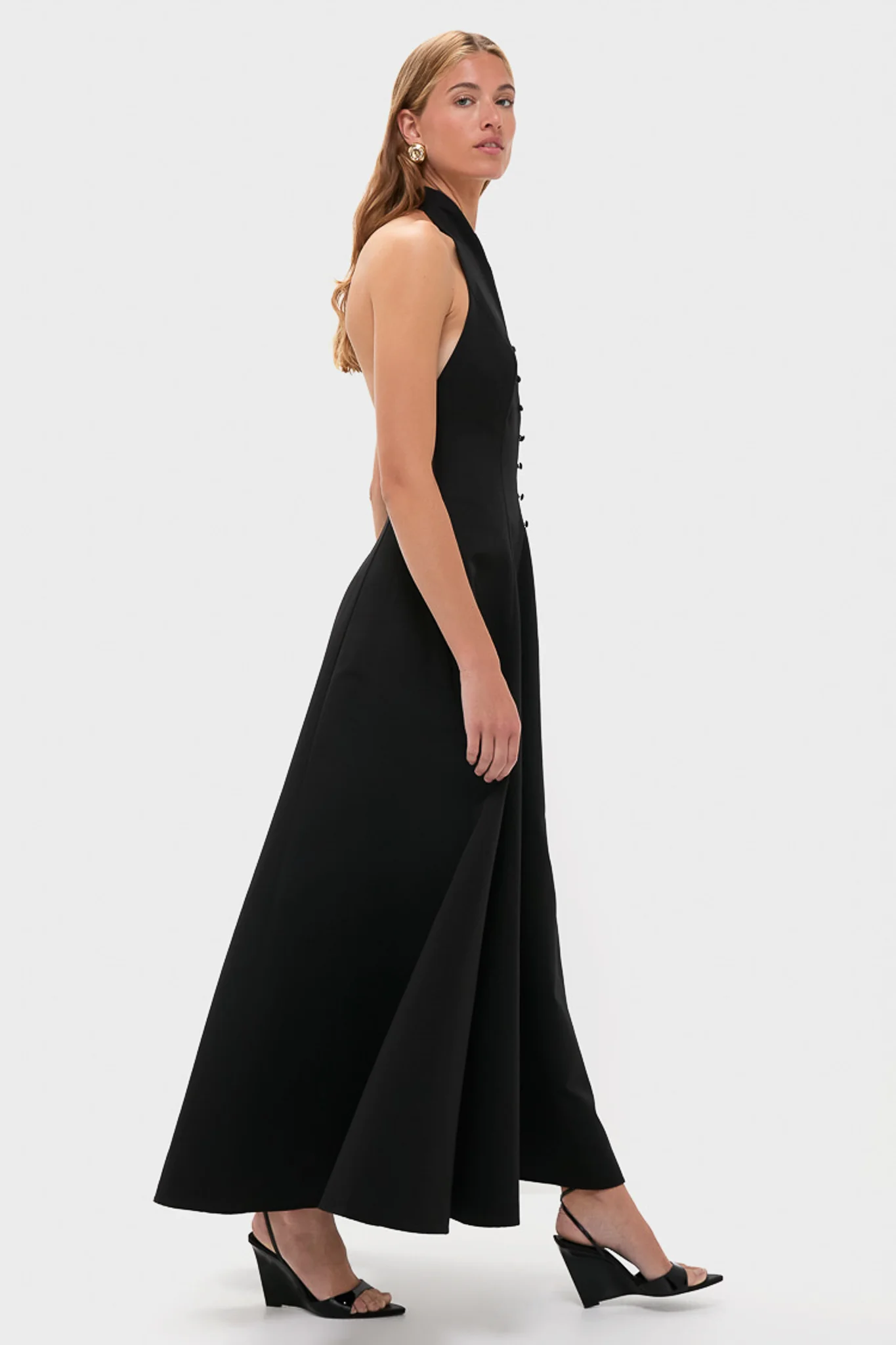 Black Stella Dress - Image 3