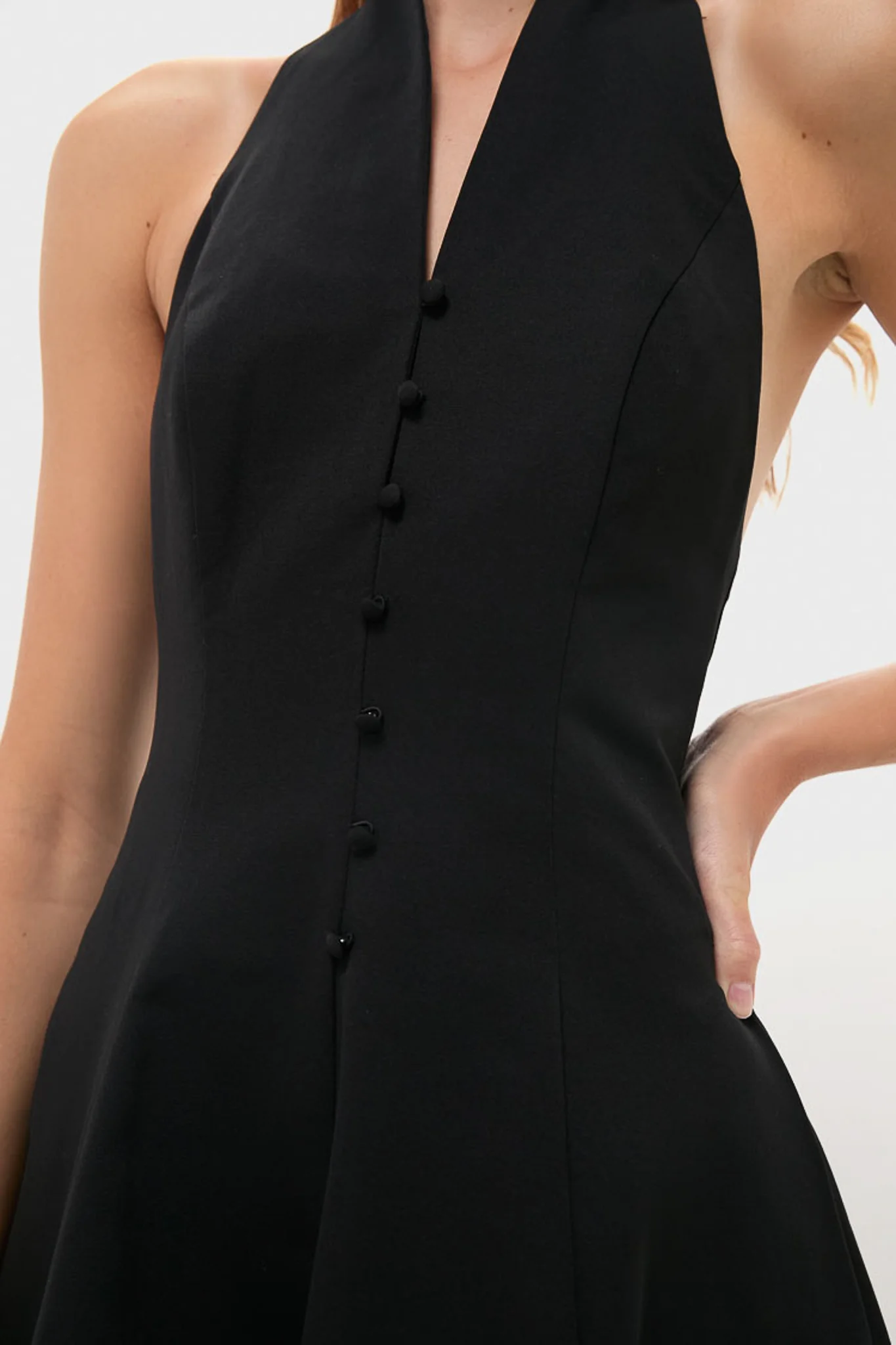 Black Stella Dress - Image 6