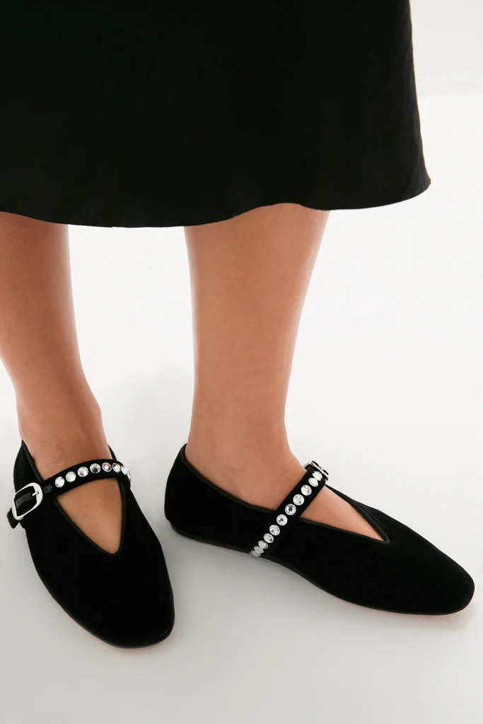 Black Stella Slippers - Image 2