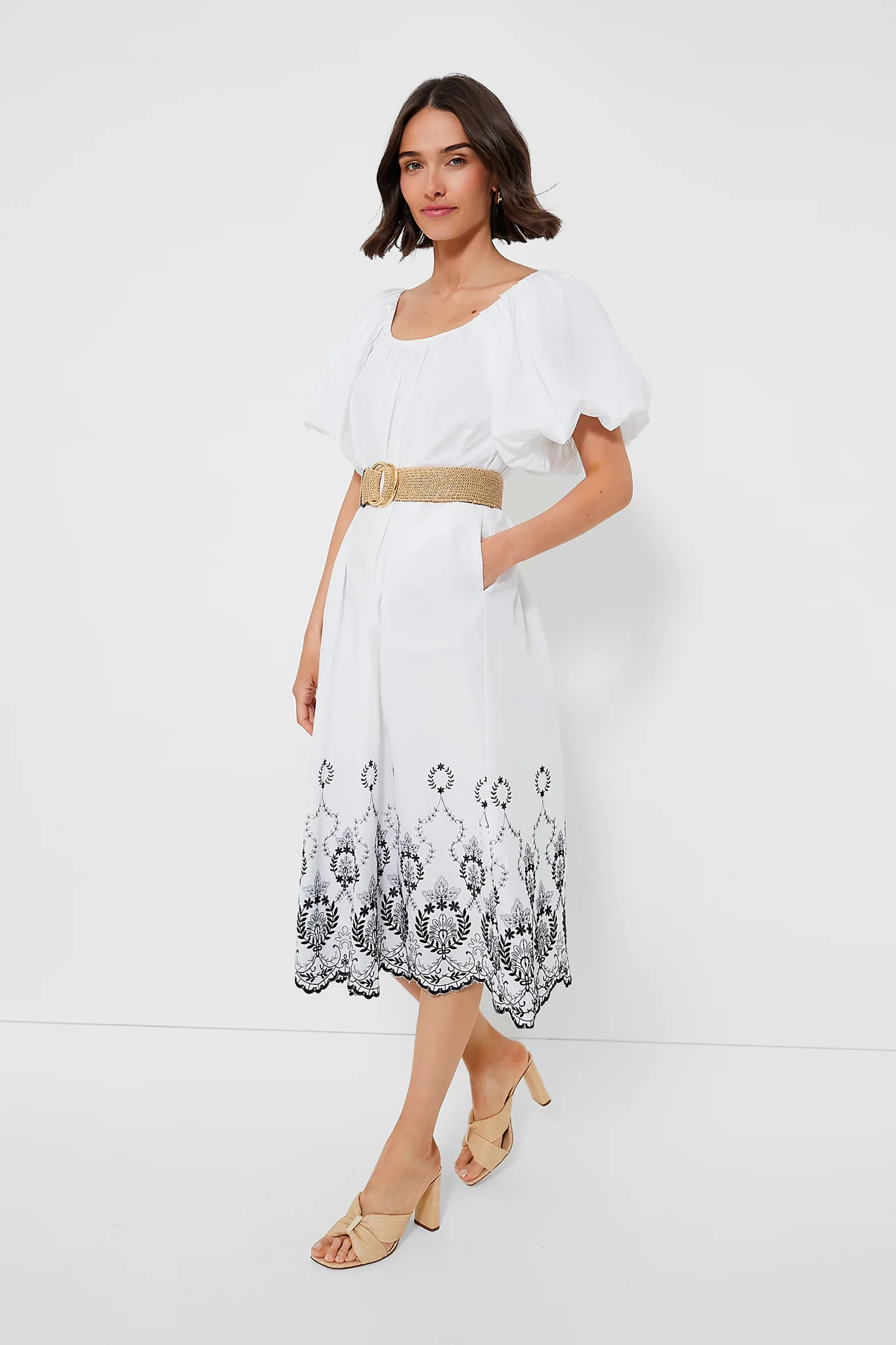 Black Tumble Meadow Belt - Image 3