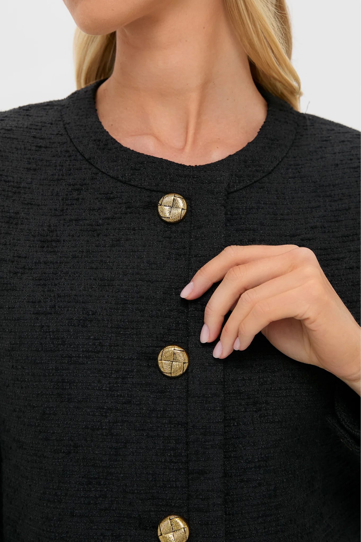 Black Tweed Sommers Jacket - Image 5