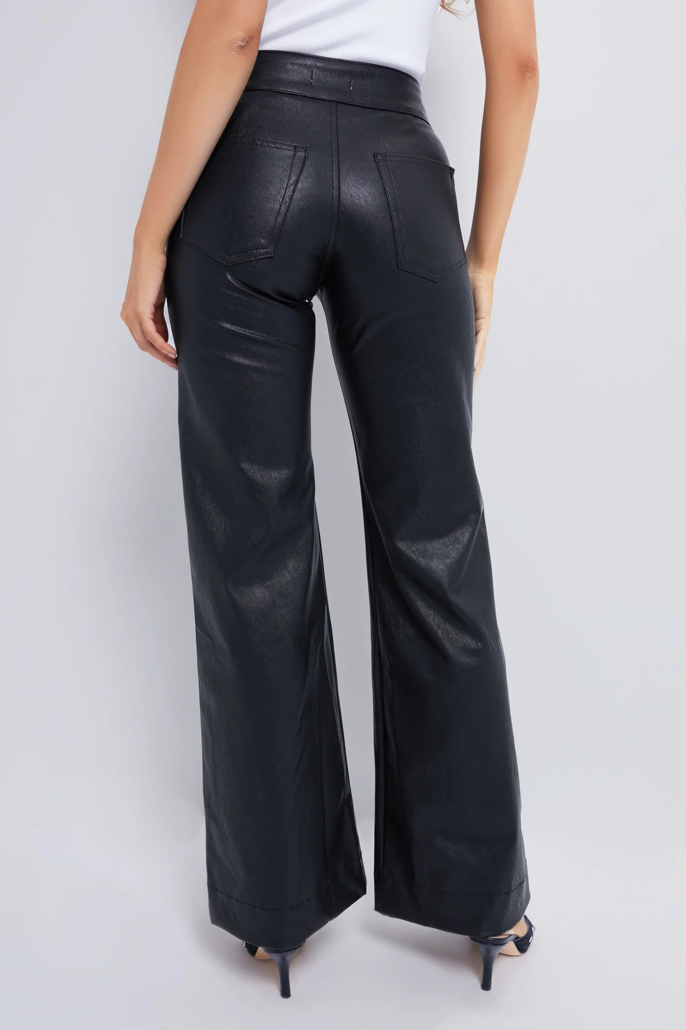 Black Vegan Leather Brighton - Image 4