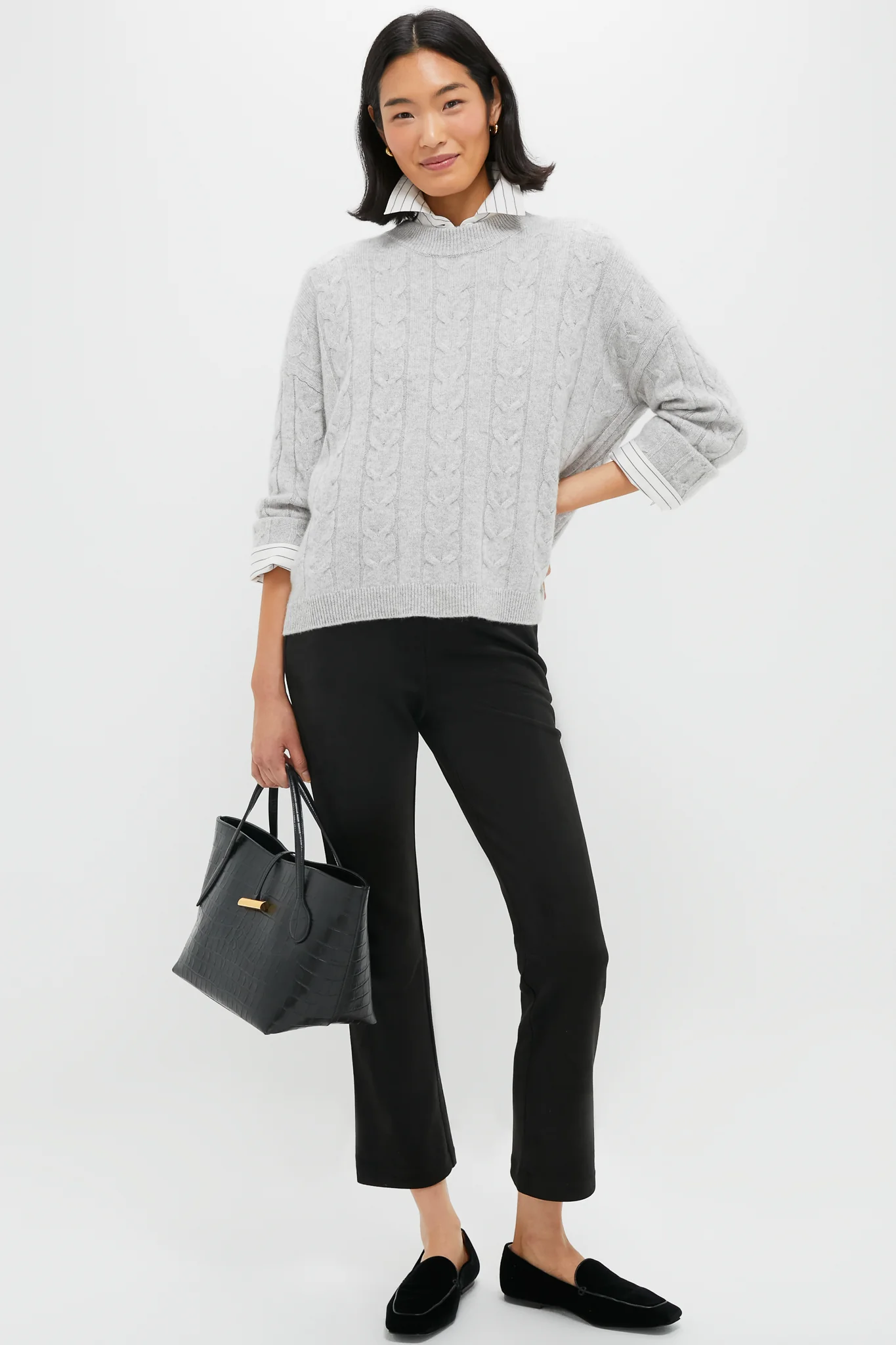 Black Vegan Suede Ashford Pants - Image 2