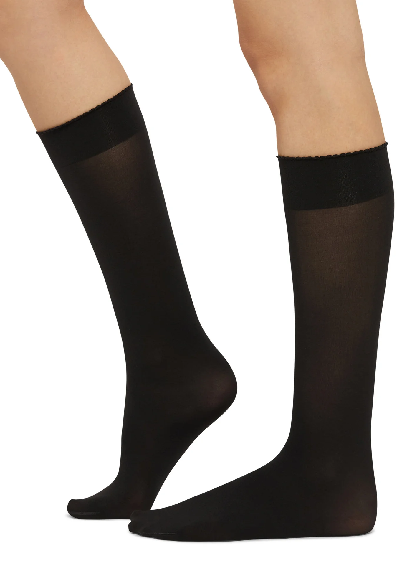 Black Velvet de Luxe 50 Knee-Highs - Image 4