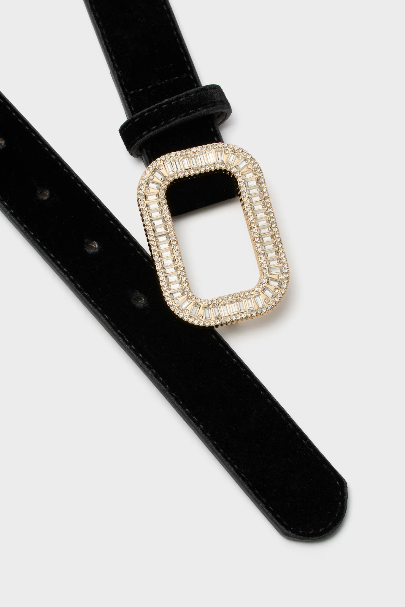 Black Velvet Waist Belt - Image 4