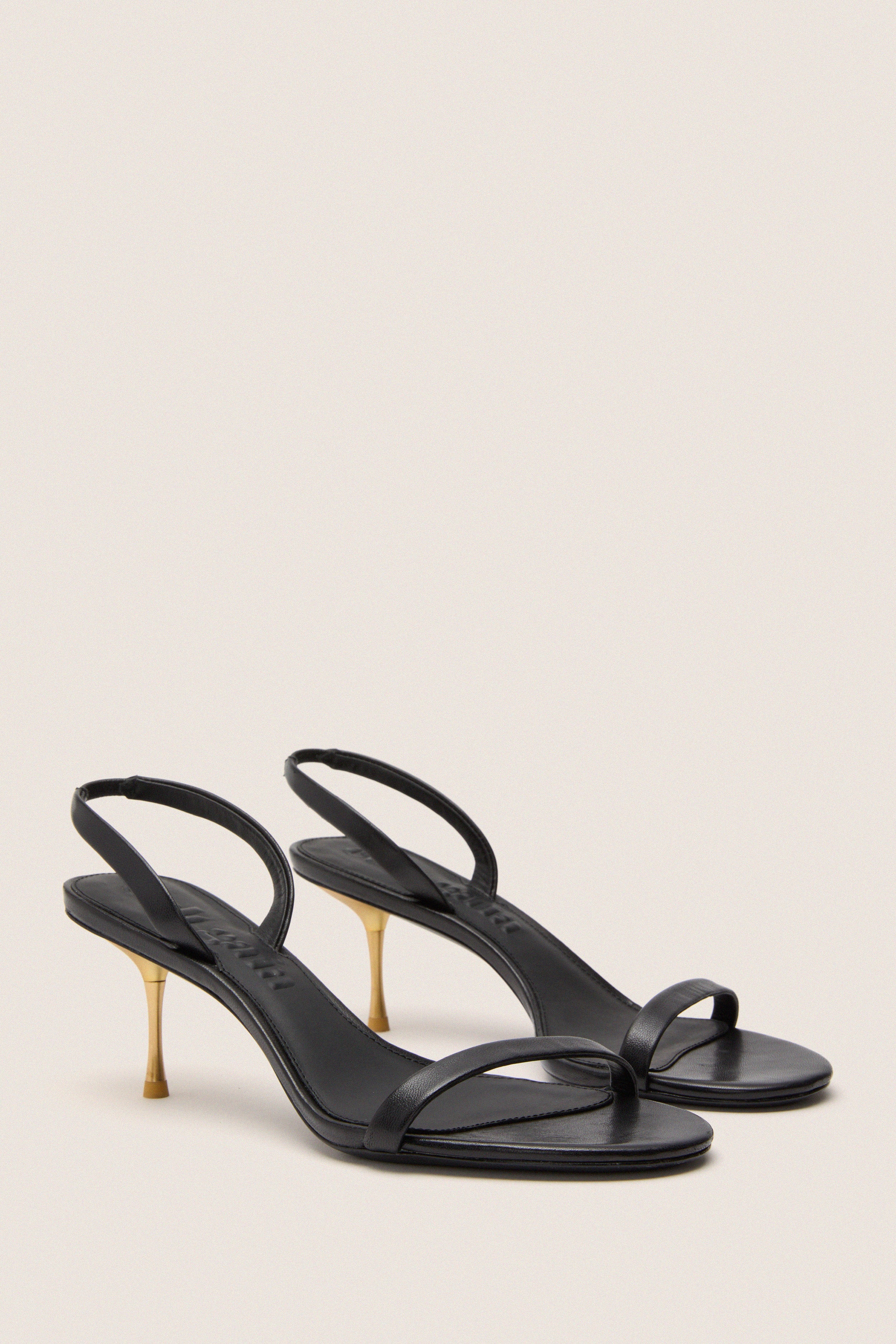 Black Veronica Sandal - Image 4