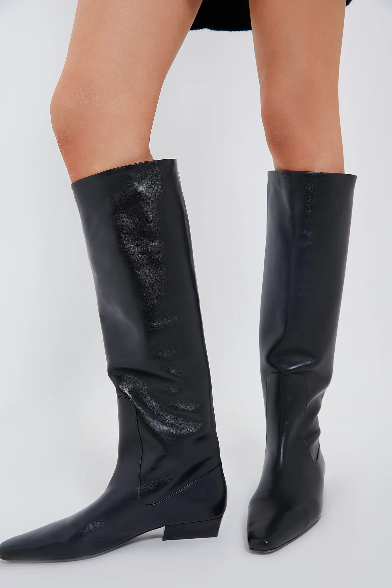 Black Wally Flat Boot - Image 3
