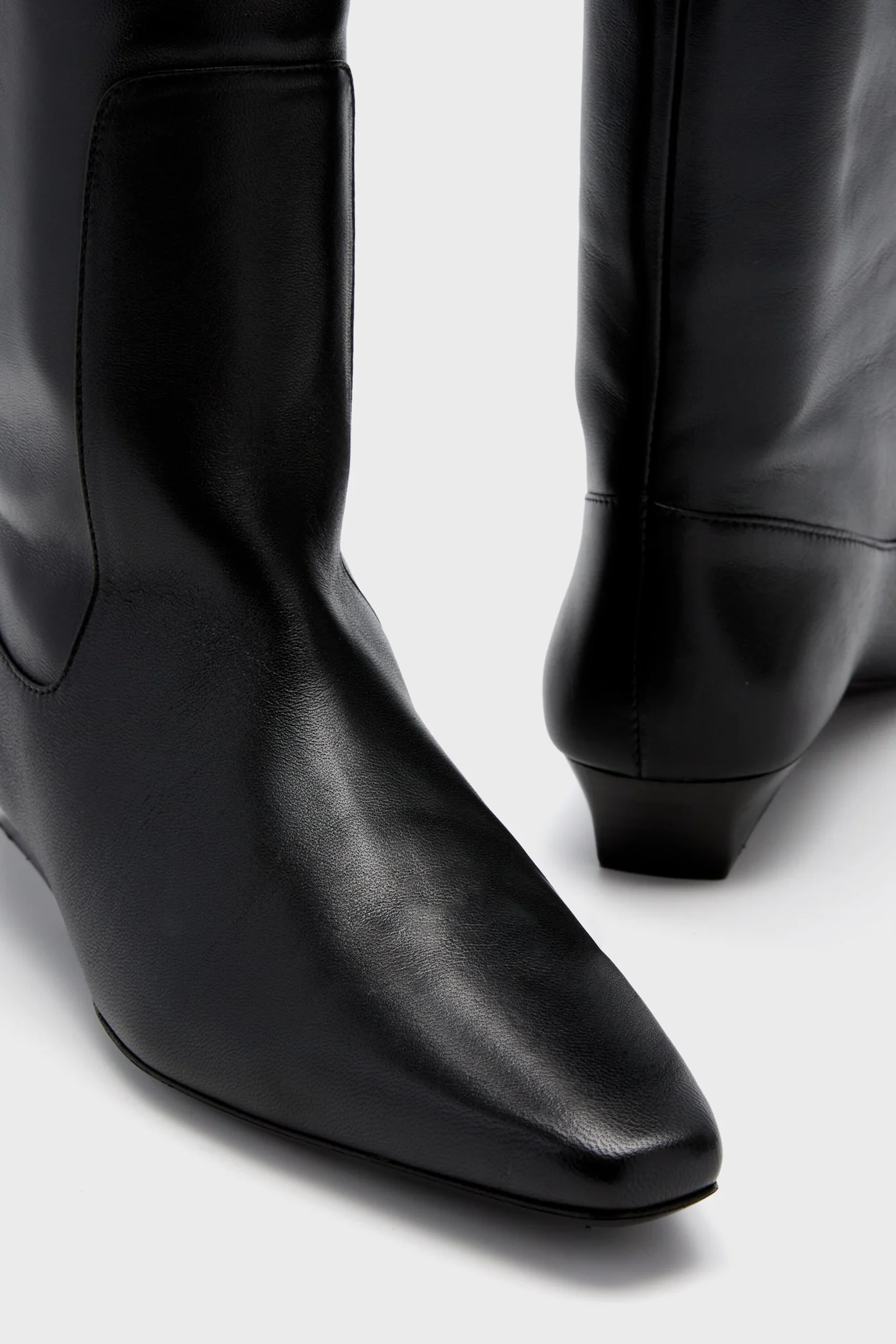 Black Wally Flat Boot - Image 5