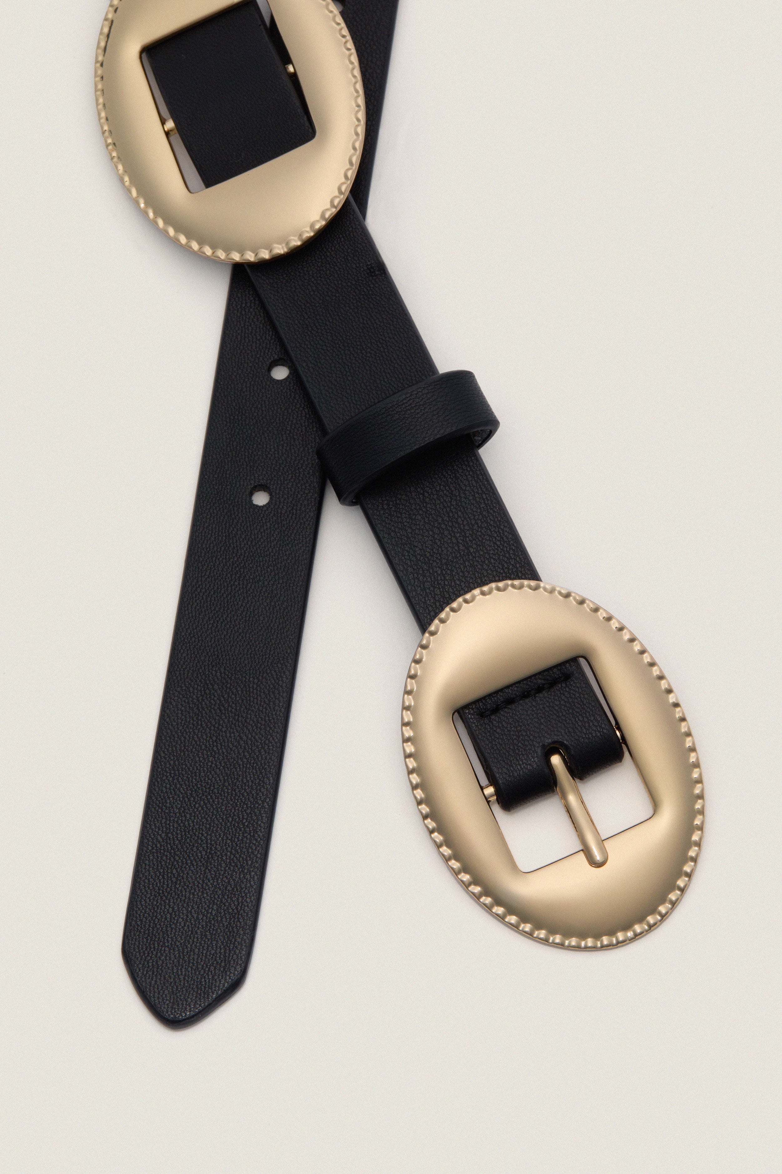 Black Western Buckle Belt - Image 3