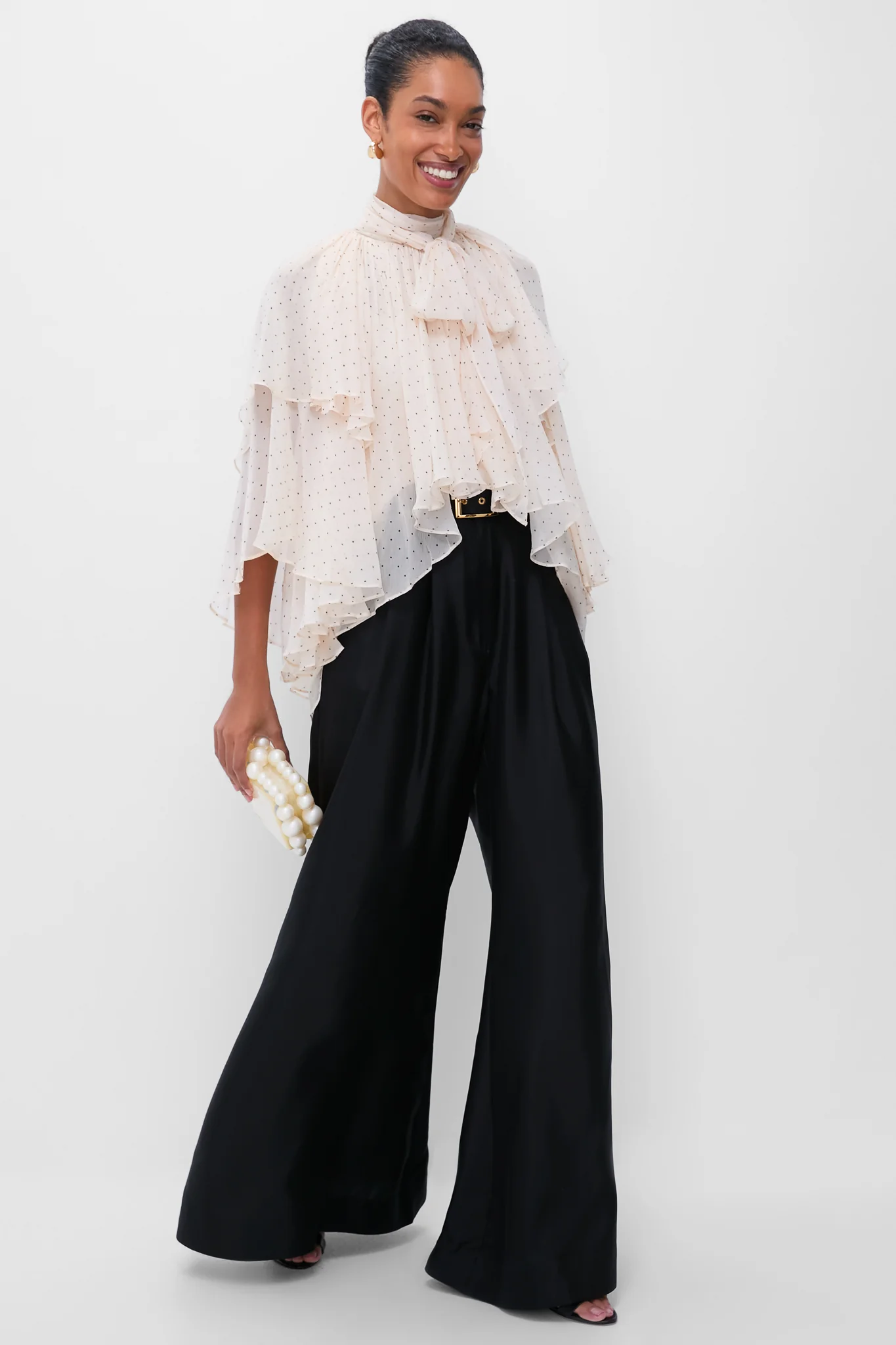 Black Wide Leg Pant - Image 2