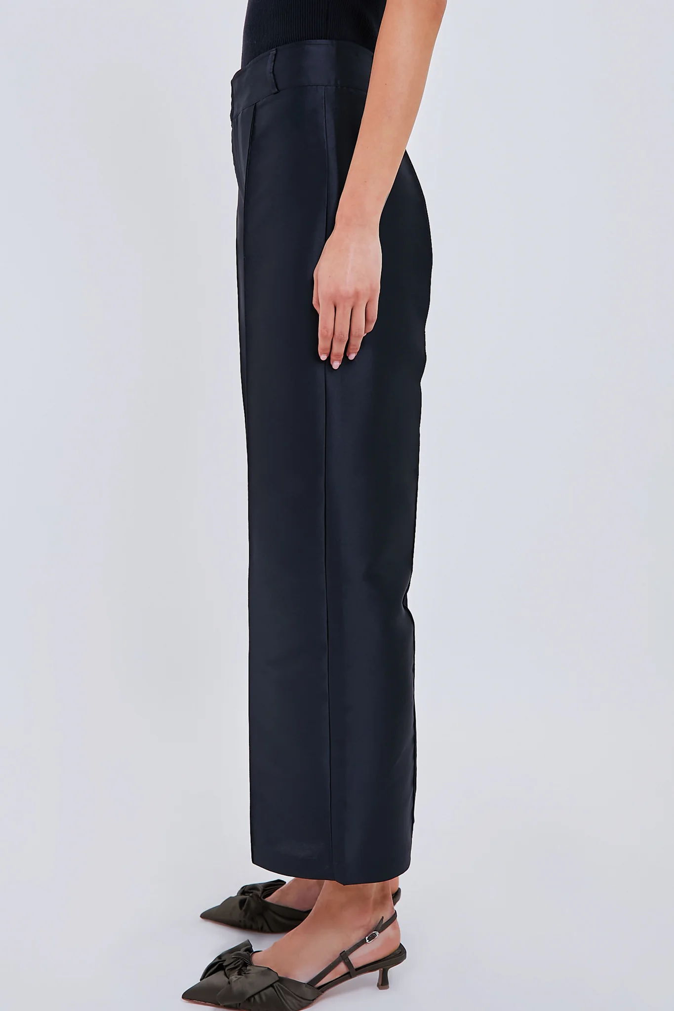 Black Yoshitomo Smart Pants - Image 3