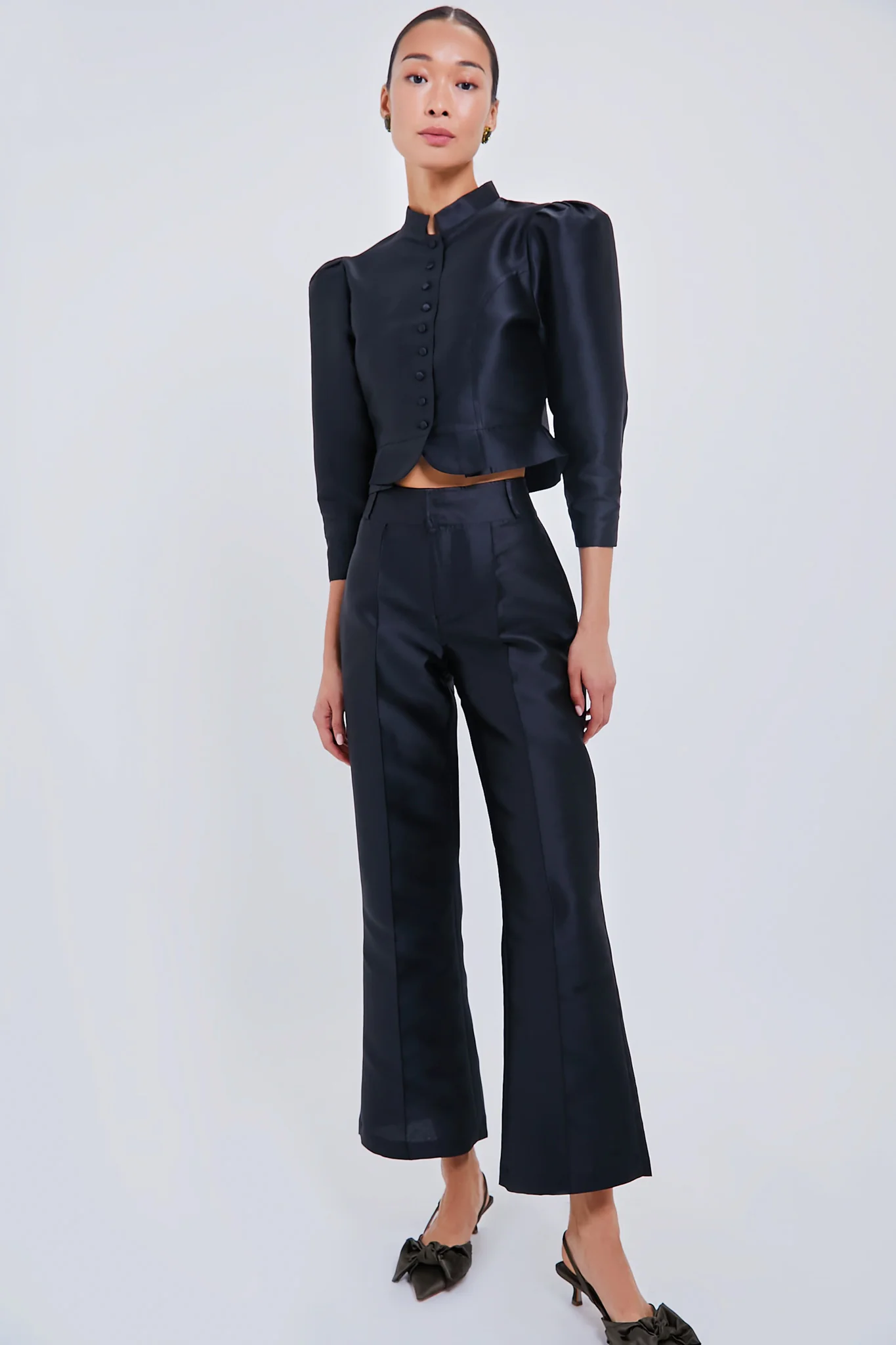 Black Yoshitomo Smart Pants - Image 5