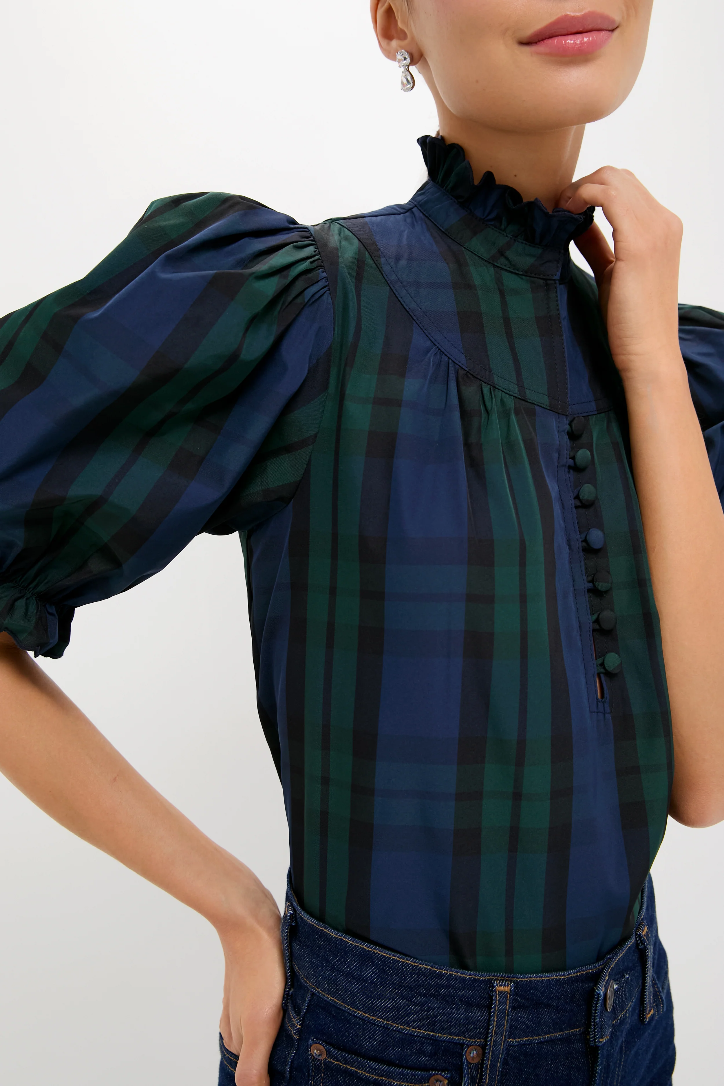 Blackwatch Selena Blouse - Image 5