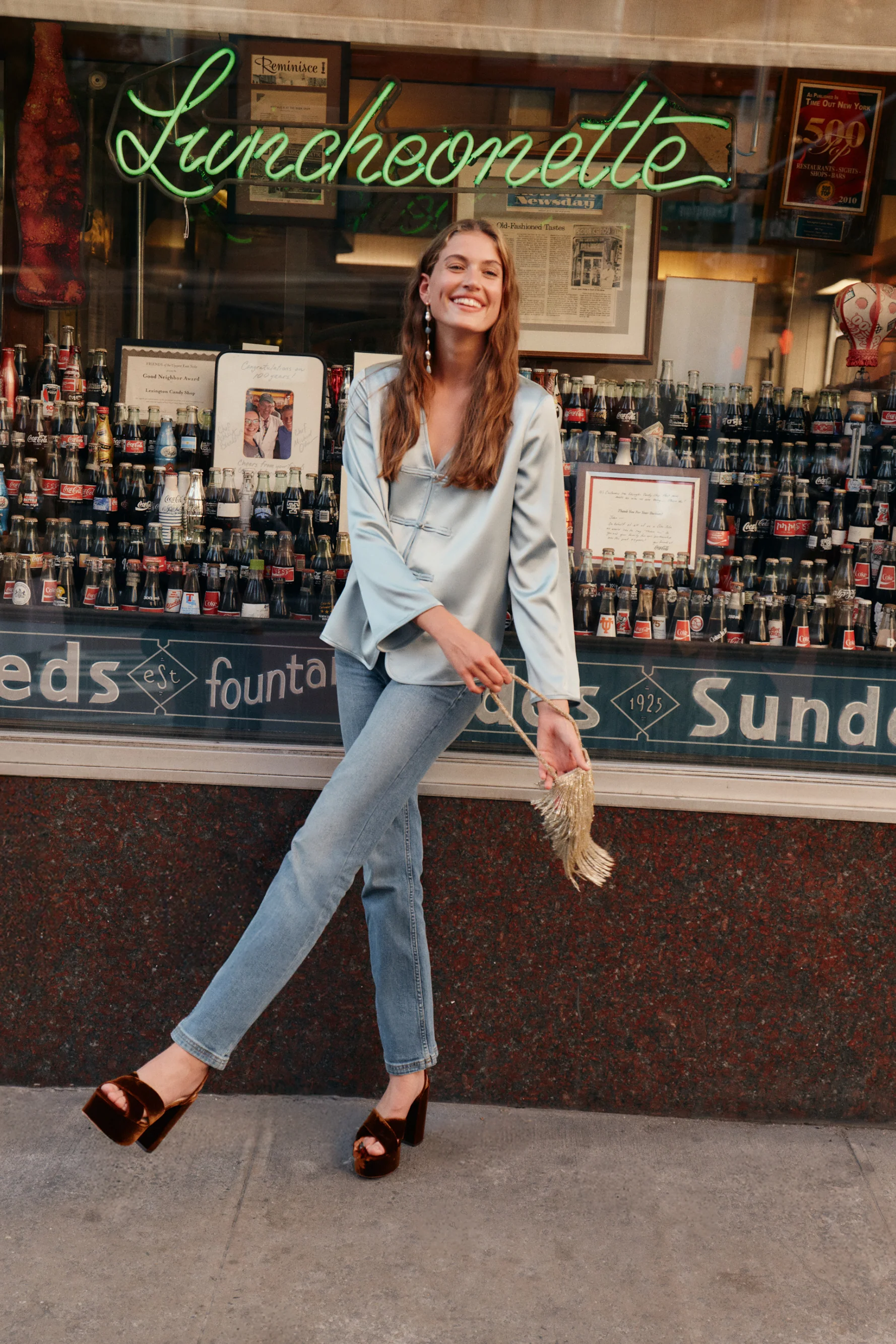 Bleu Gris OG Straight Leg Jeans - Image 2