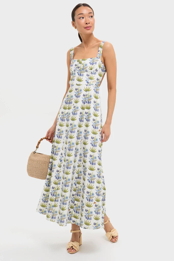 Blue Azzurra 2 Midi Dress - Image 2