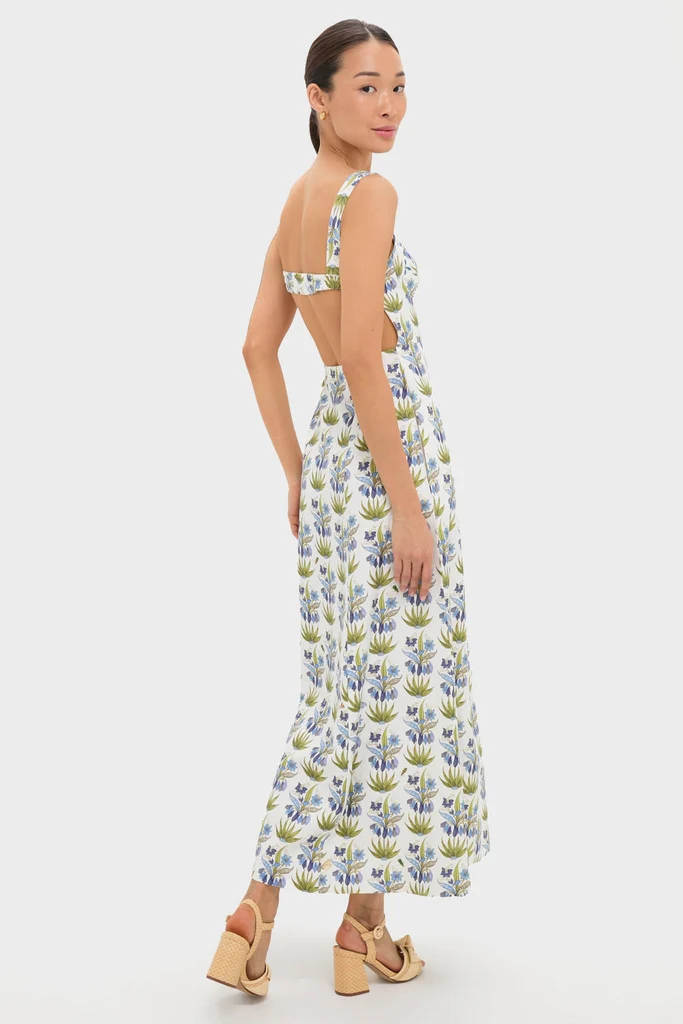 Blue Azzurra 2 Midi Dress - Image 4