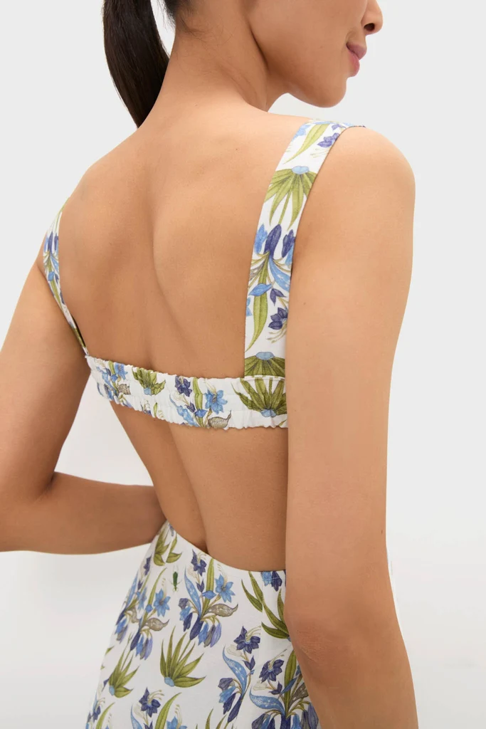 Blue Azzurra 2 Midi Dress - Image 5