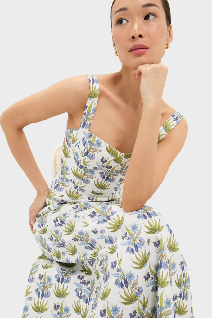 Blue Azzurra 2 Midi Dress - Image 6