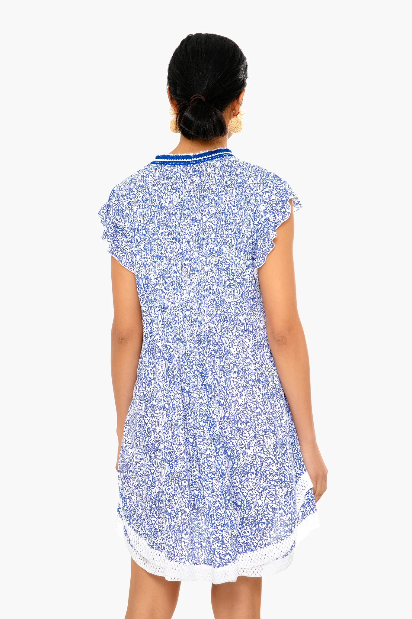 Blue Canary Sasha Trimmed Mini Dress - Image 4