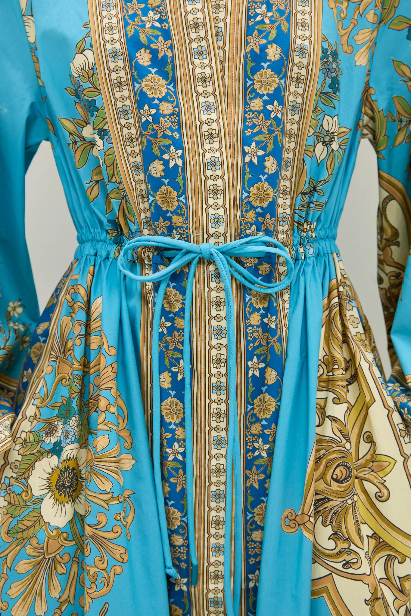 Blue Cassie Pool Midi Dress - Image 5