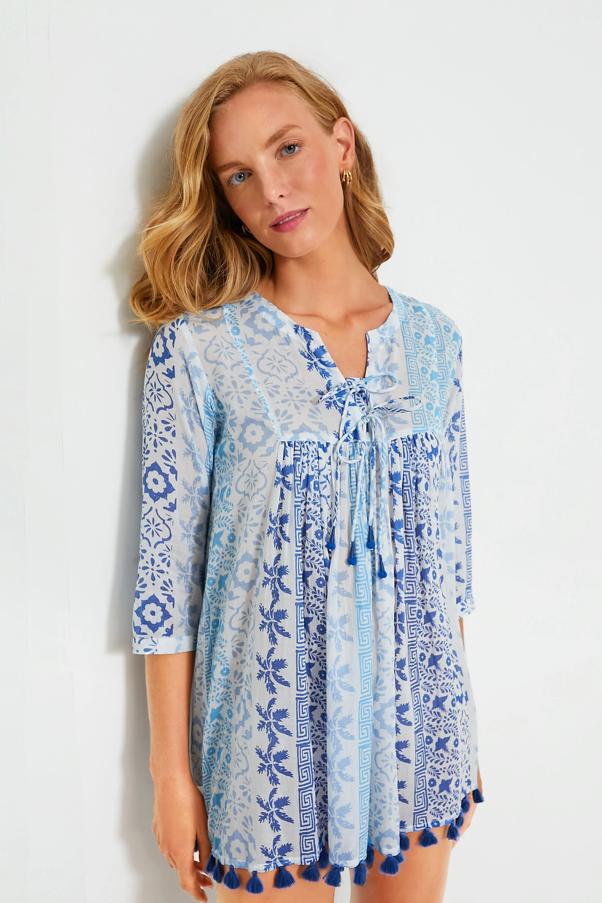Blue Chichi Seychelles Short Tunic - Image 3