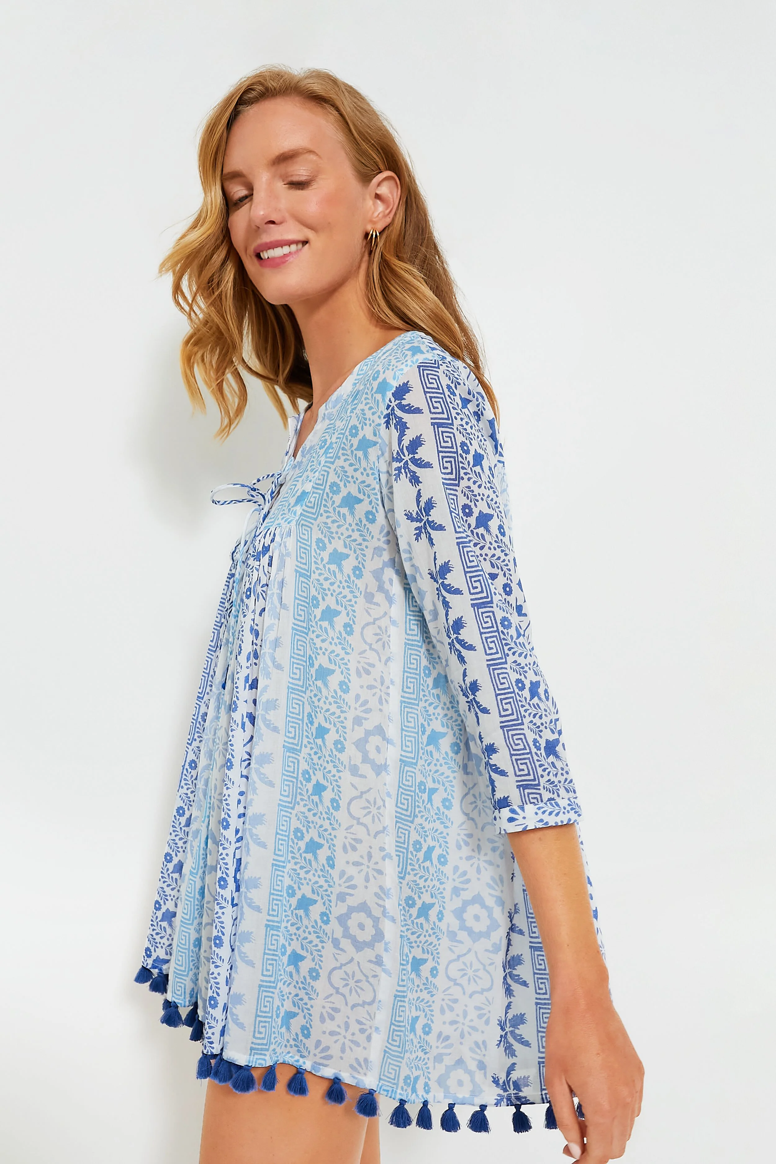 Blue Chichi Seychelles Short Tunic - Image 4