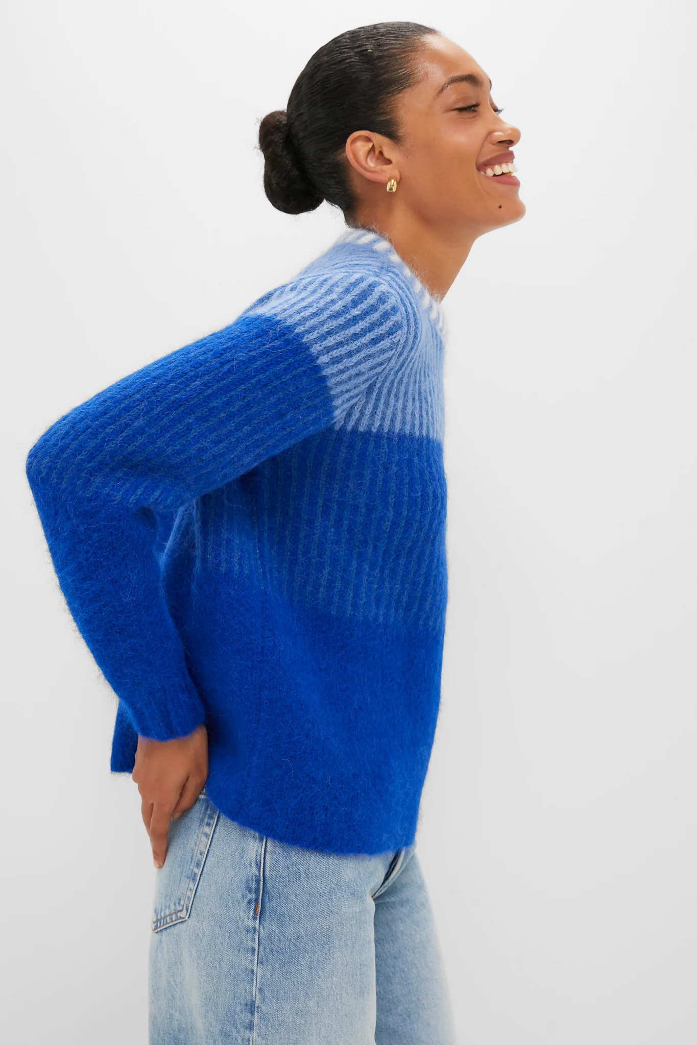 Blue Cocha Sweater - Image 3