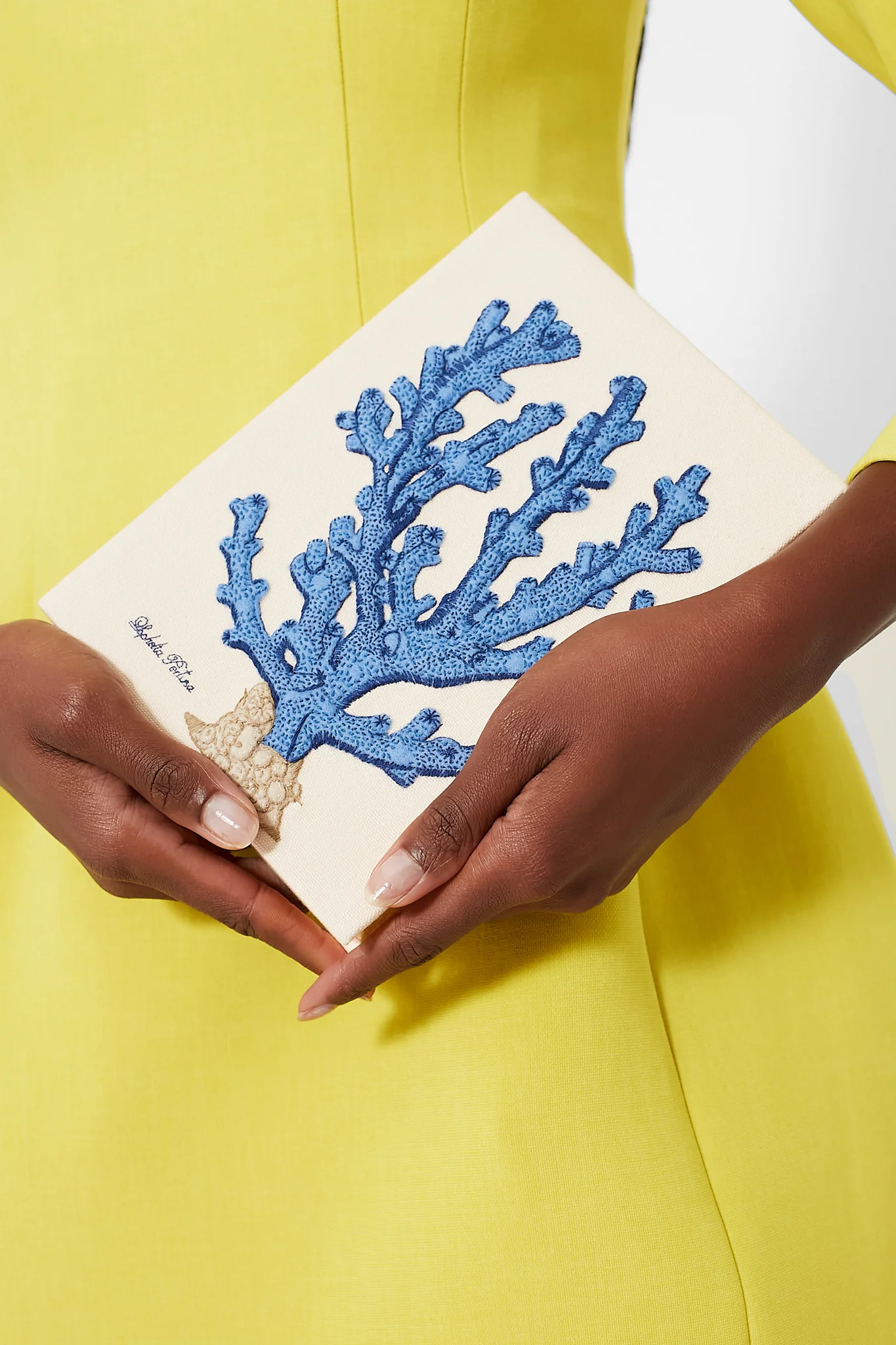 Blue Coral Book Tote - Image 2