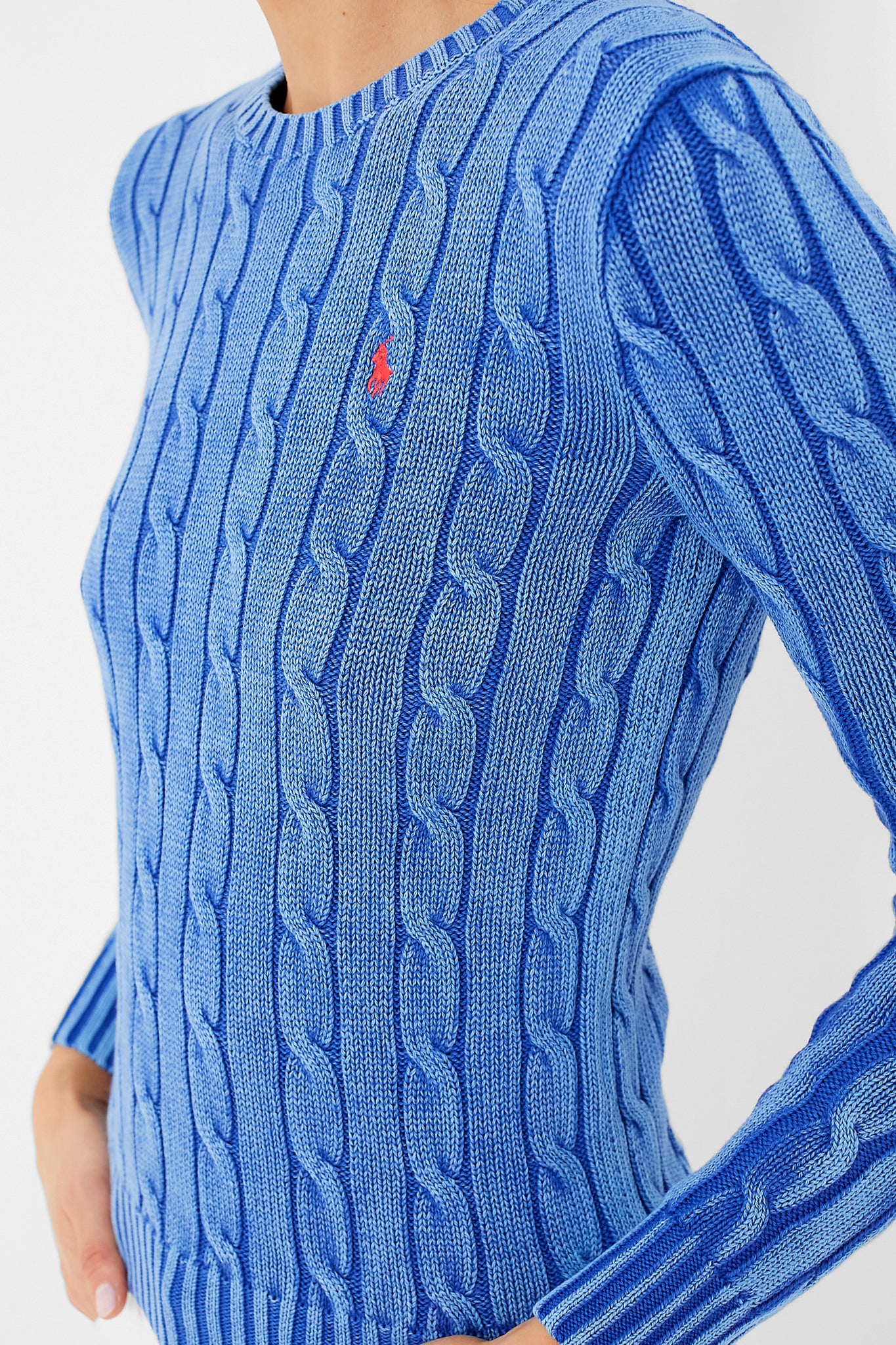 Blue Cotton Juliana Longsleeve Sweater - Image 5