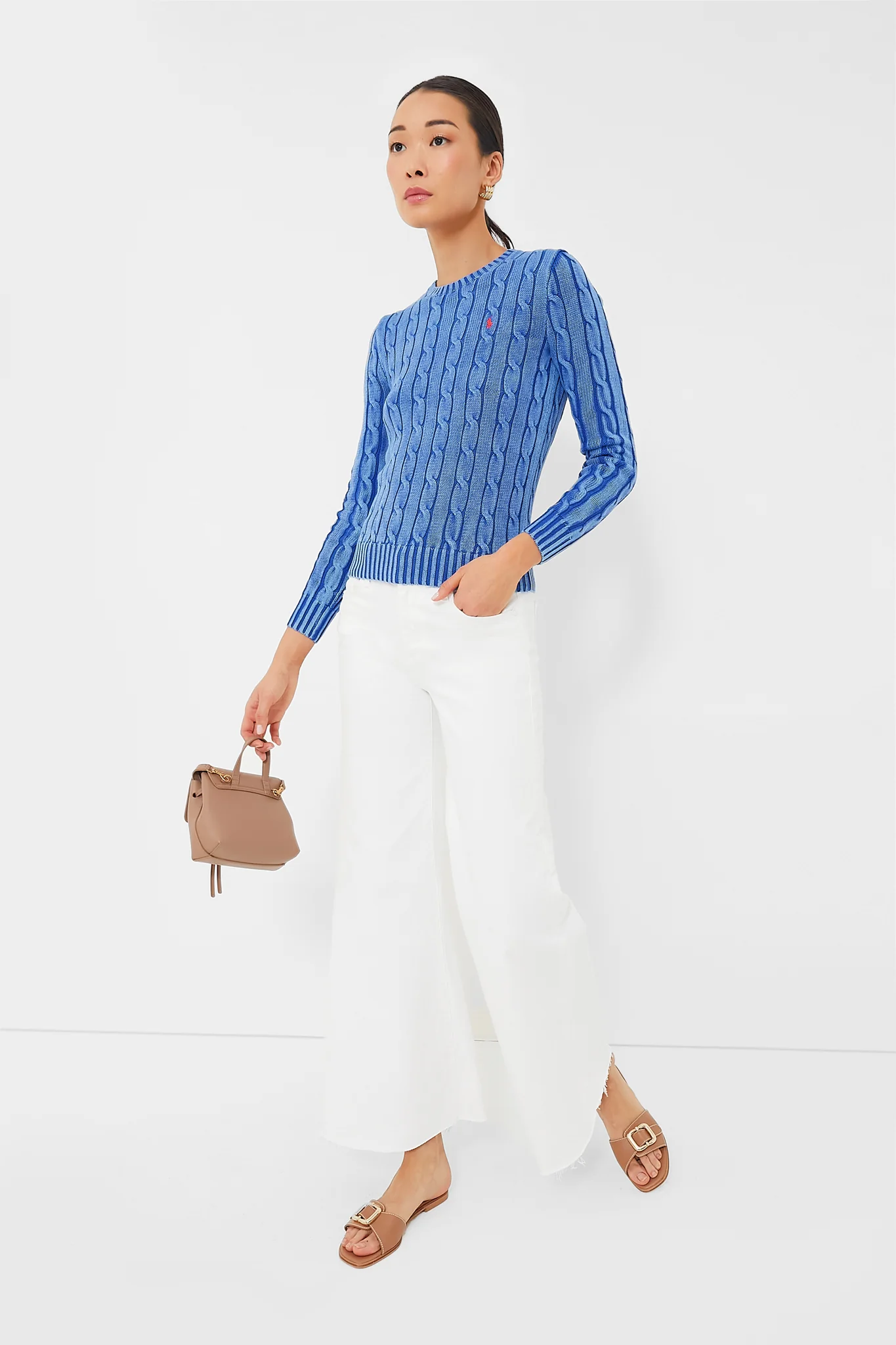 Blue Cotton Juliana Longsleeve Sweater - Image 6