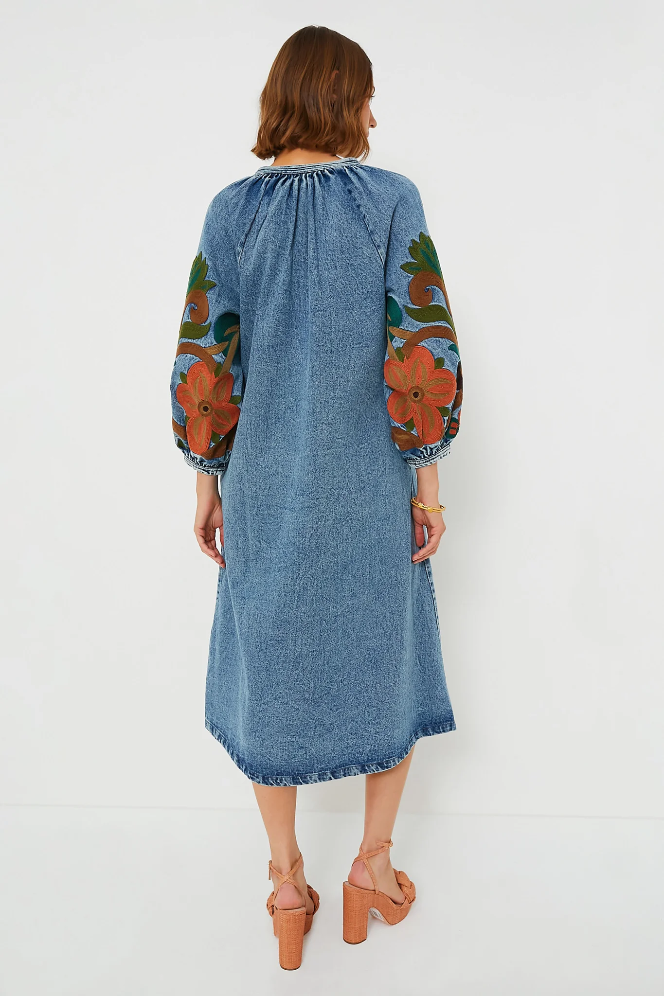 Blue Denim Cathleen Dress - Image 4