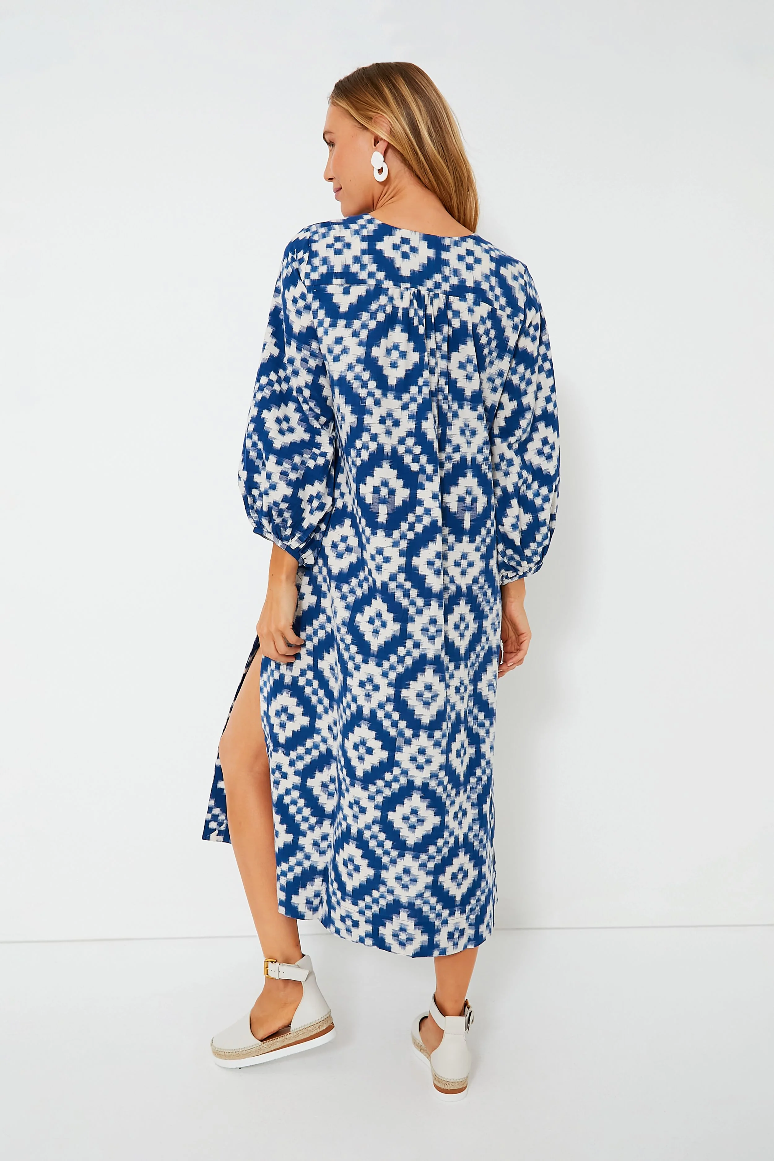 Blue Dorcas Kaftan - Image 4