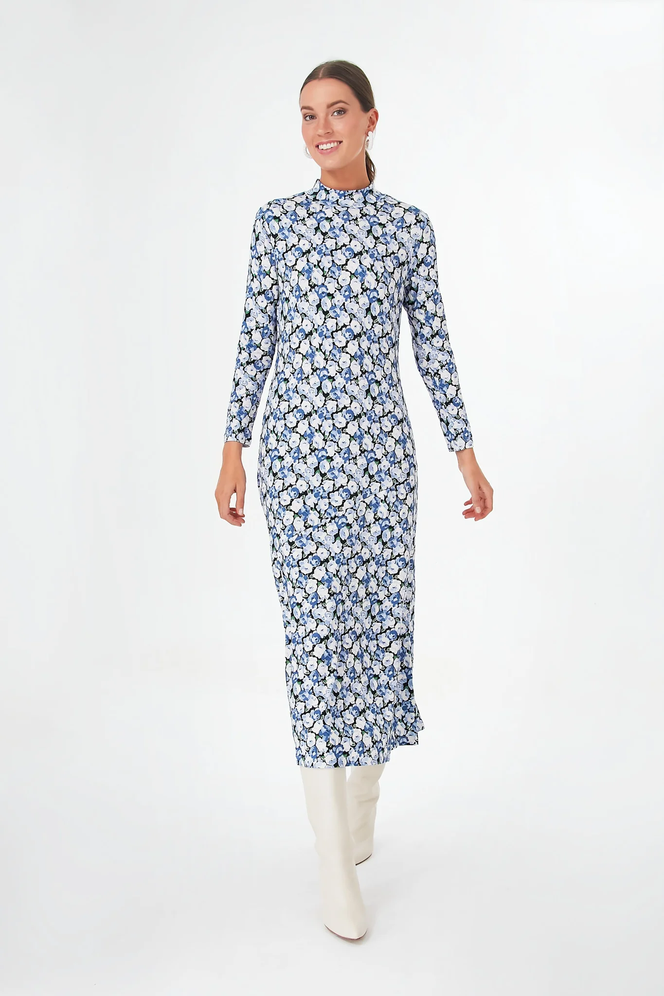 Blue English Rose Elise Dress